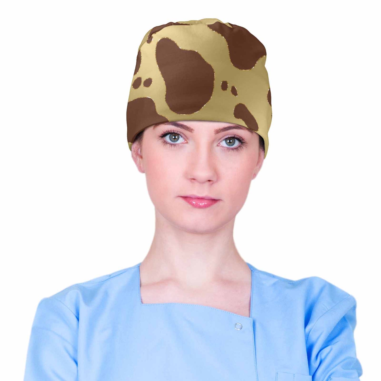 Nurse Scrub Cap Animal Print 11  Scrub Cap