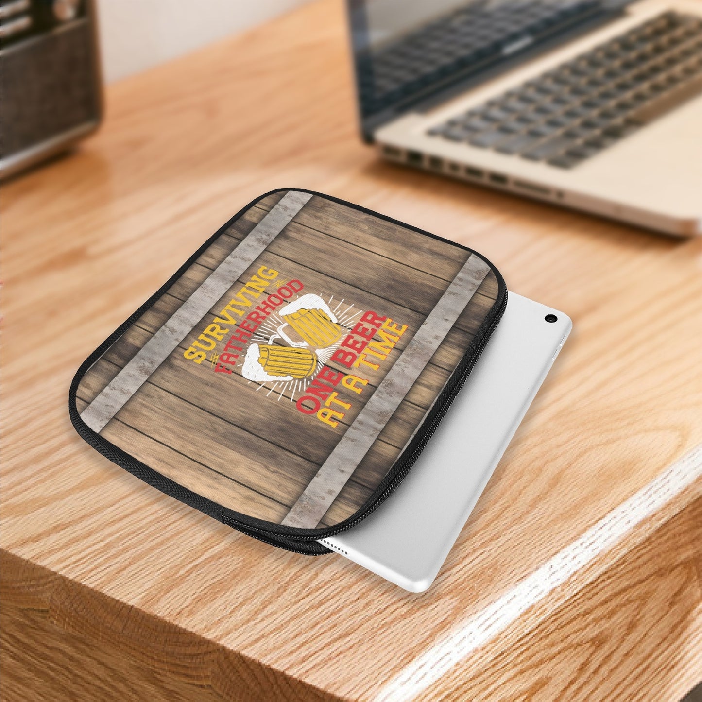 Tablet Sleeve - Surviving fatherhood on beer at a time, awd-568