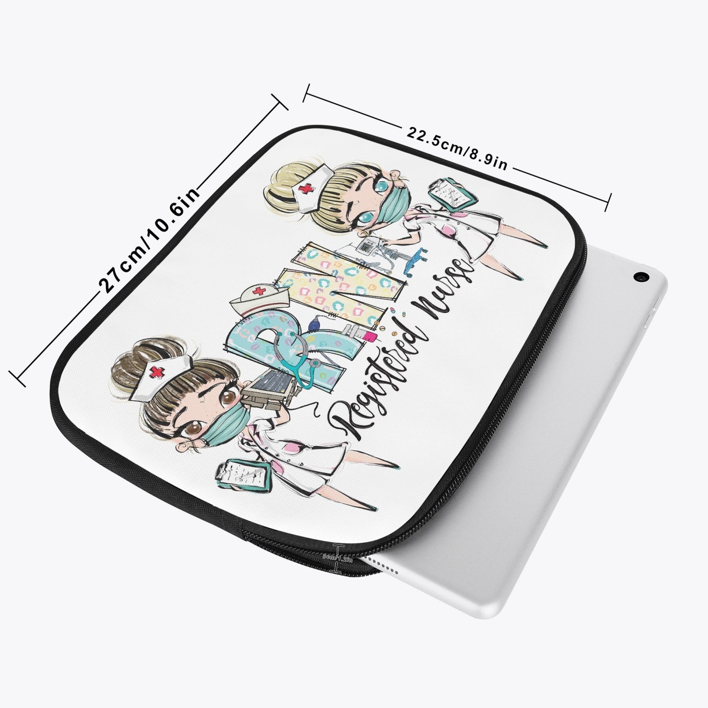 Tablet Sleeve, Nurse, RN, Registered Nurse, awd-638