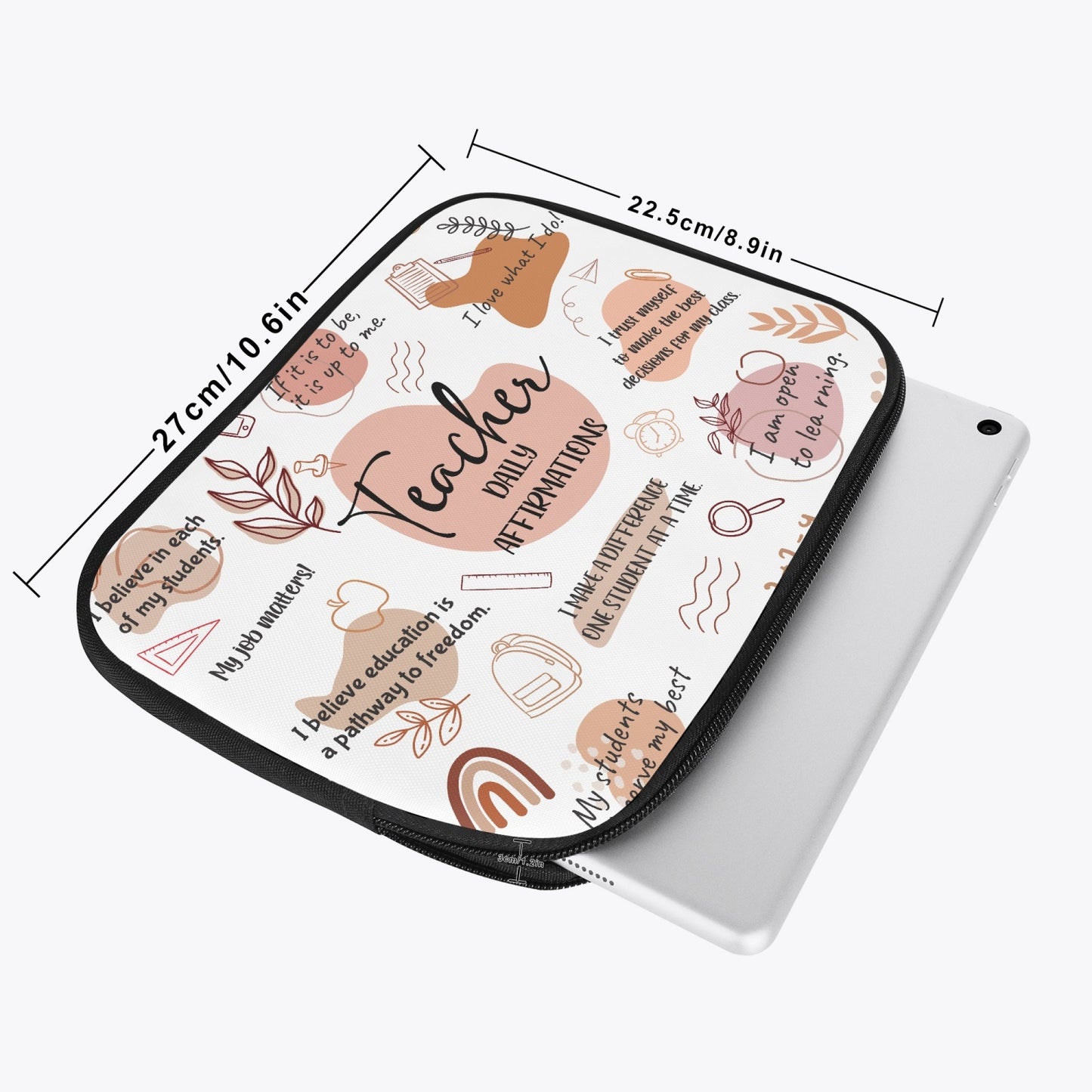 Tablet Sleeve - Affirmations - Teacher -awd-502