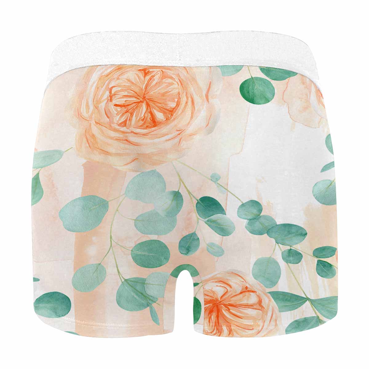 Rose Eucalyptus Men's All Over Print Boxer Briefs (Made In AUS)