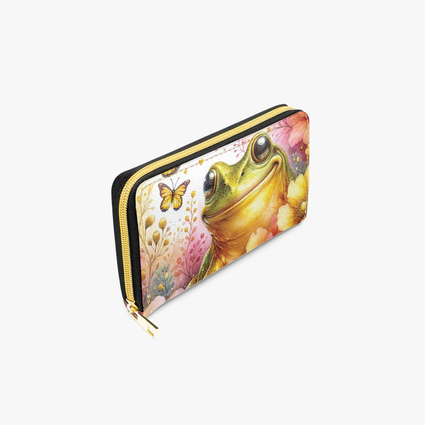 Long Type Zipper Purse - Frog