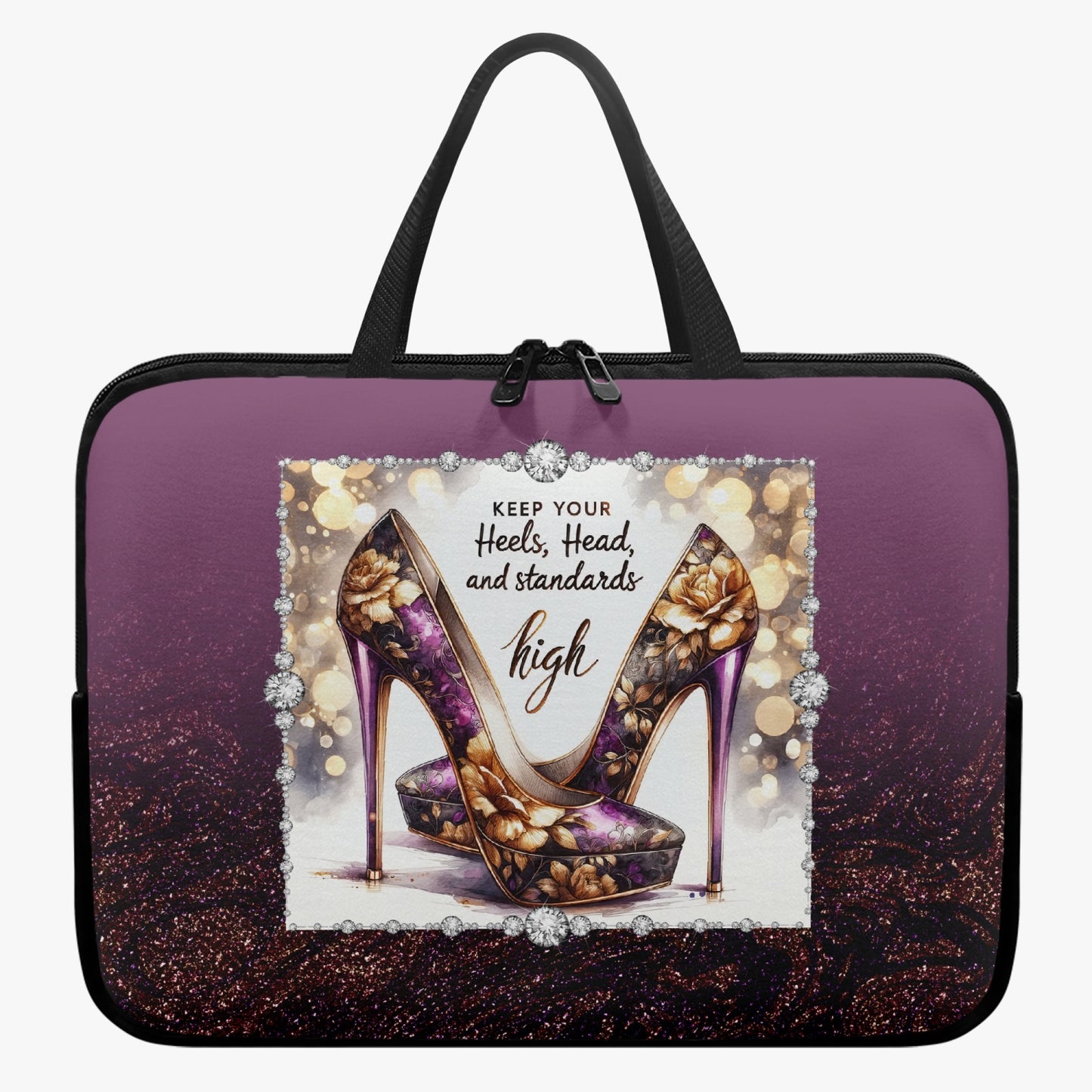 Laptop Sleeve with handles - Heels