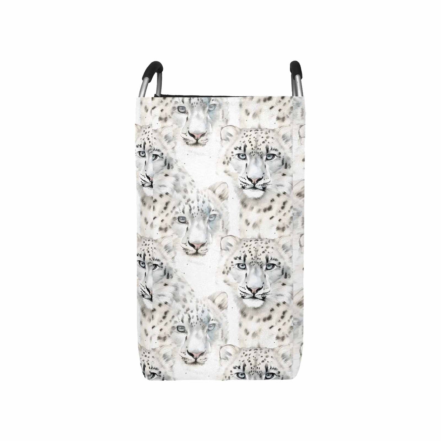 Leopard  Square Laundry Basket
