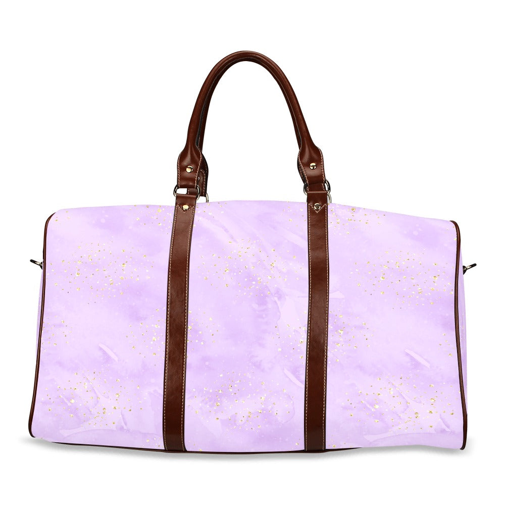 Purple Waterproof Travel Bag/Small (Model 1639)