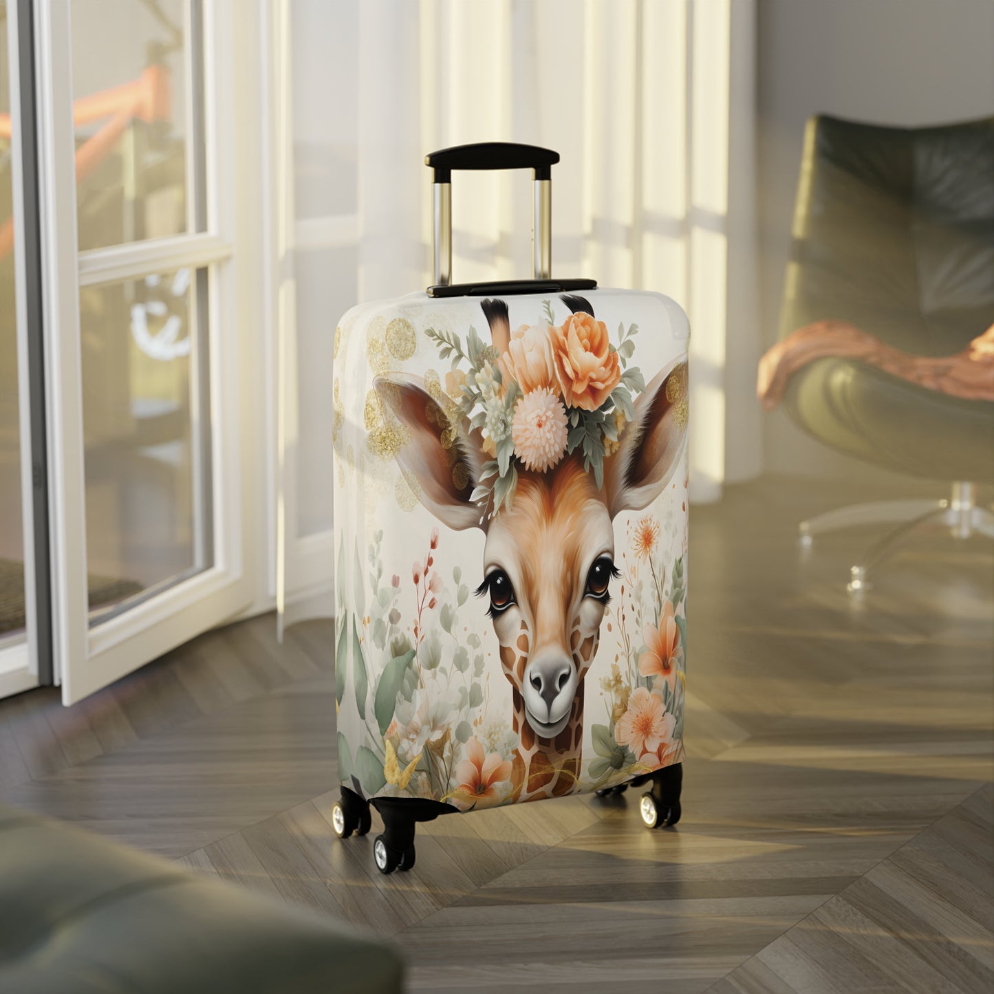 Luggage Cover, Giraffe, awd-422