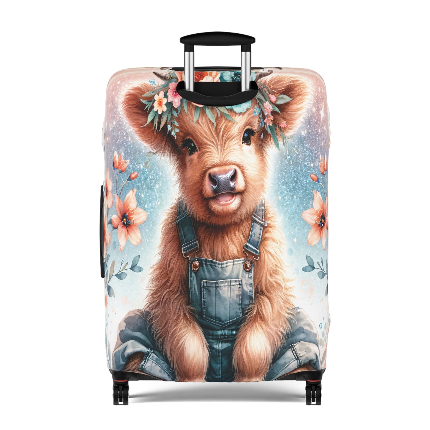 Luggage Cover, Highland Cow, awd-1159