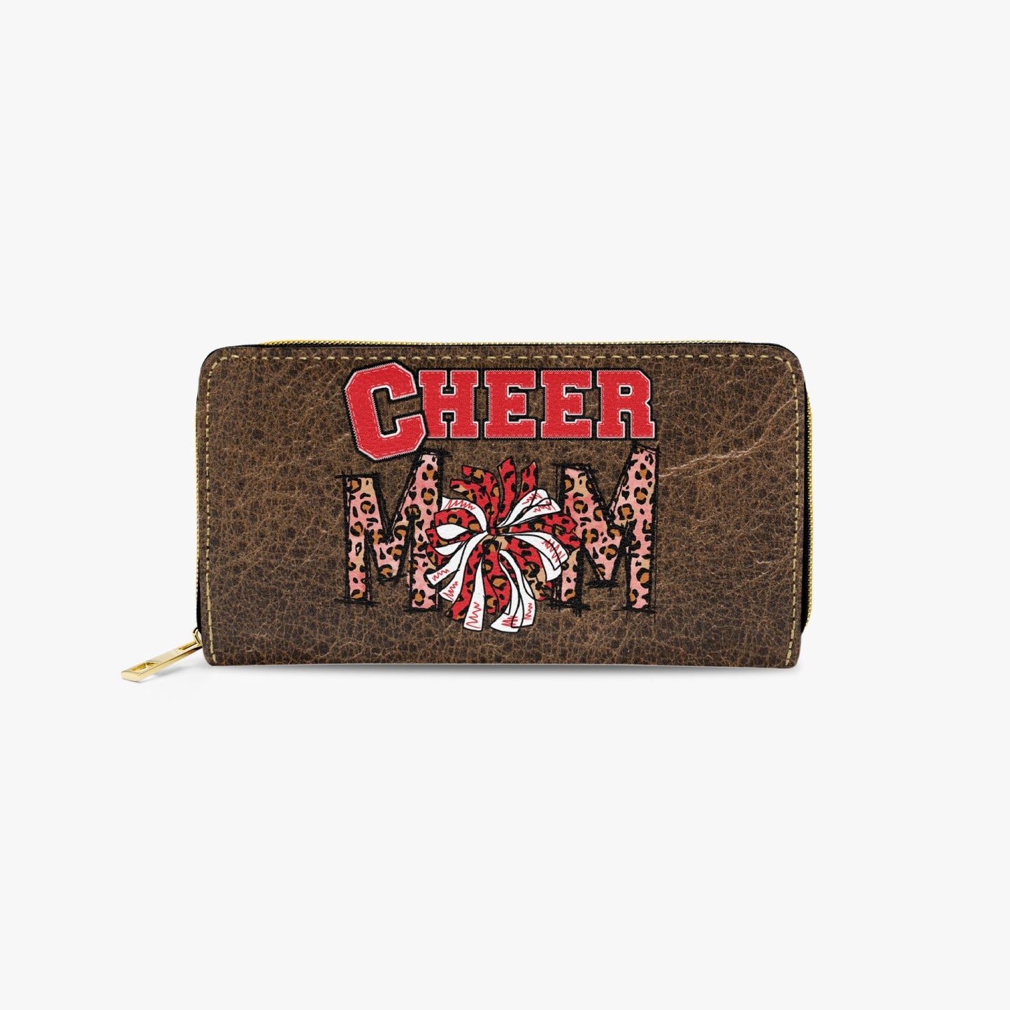 Long Type Zipper Purse - Cheer Mum/Mom