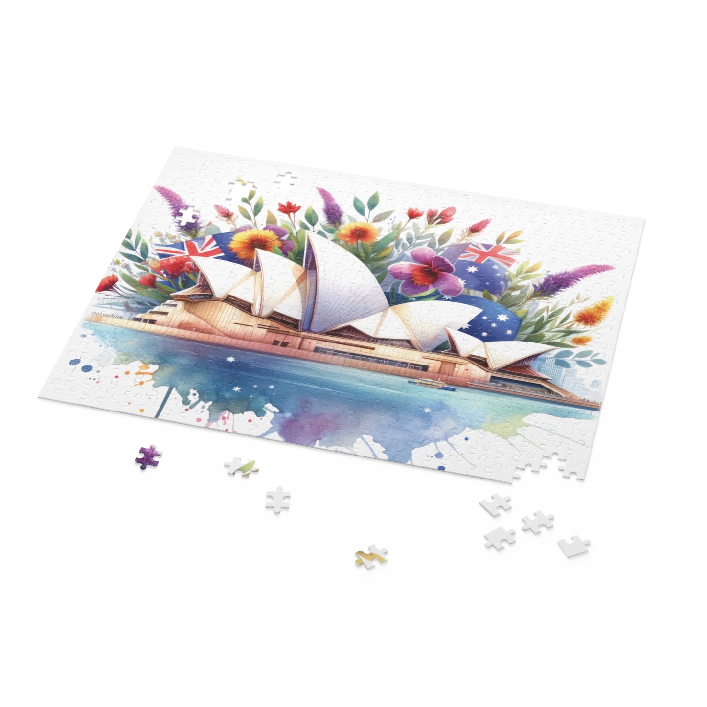 Personalised/Non-Personalised Puzzle, Sydney Opera House (120, 252, 500-Piece)