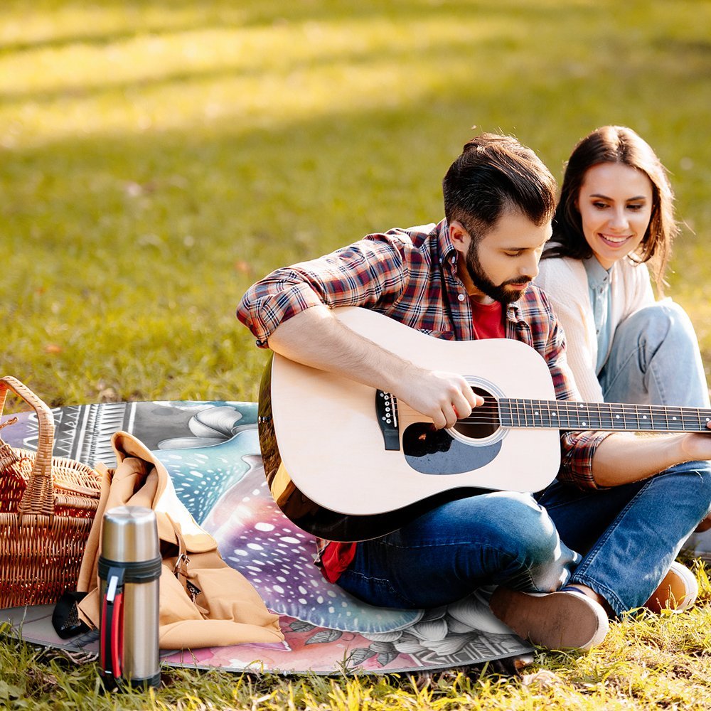 Round Picnic Mat Round outdoor picnic mat