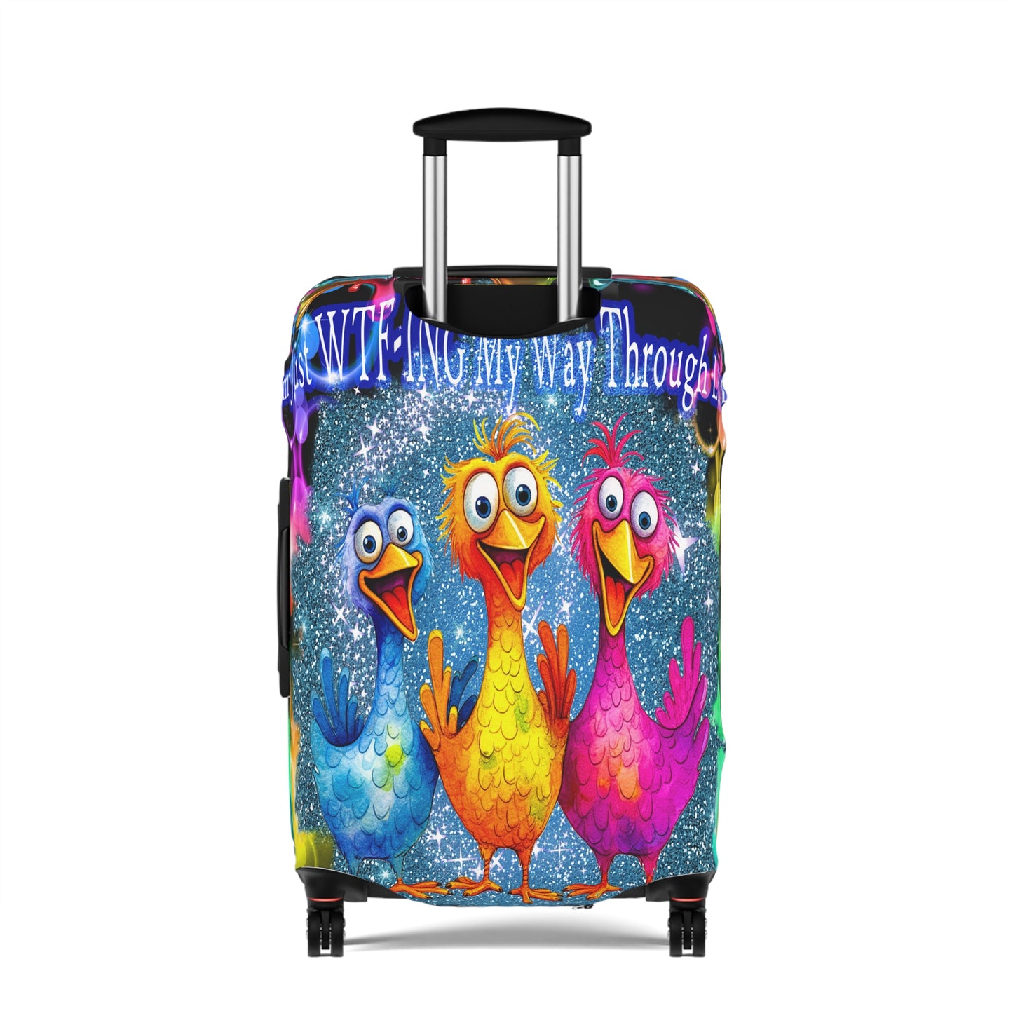 Luggage Cover, Chickens, WTFing my way through, awd-1690