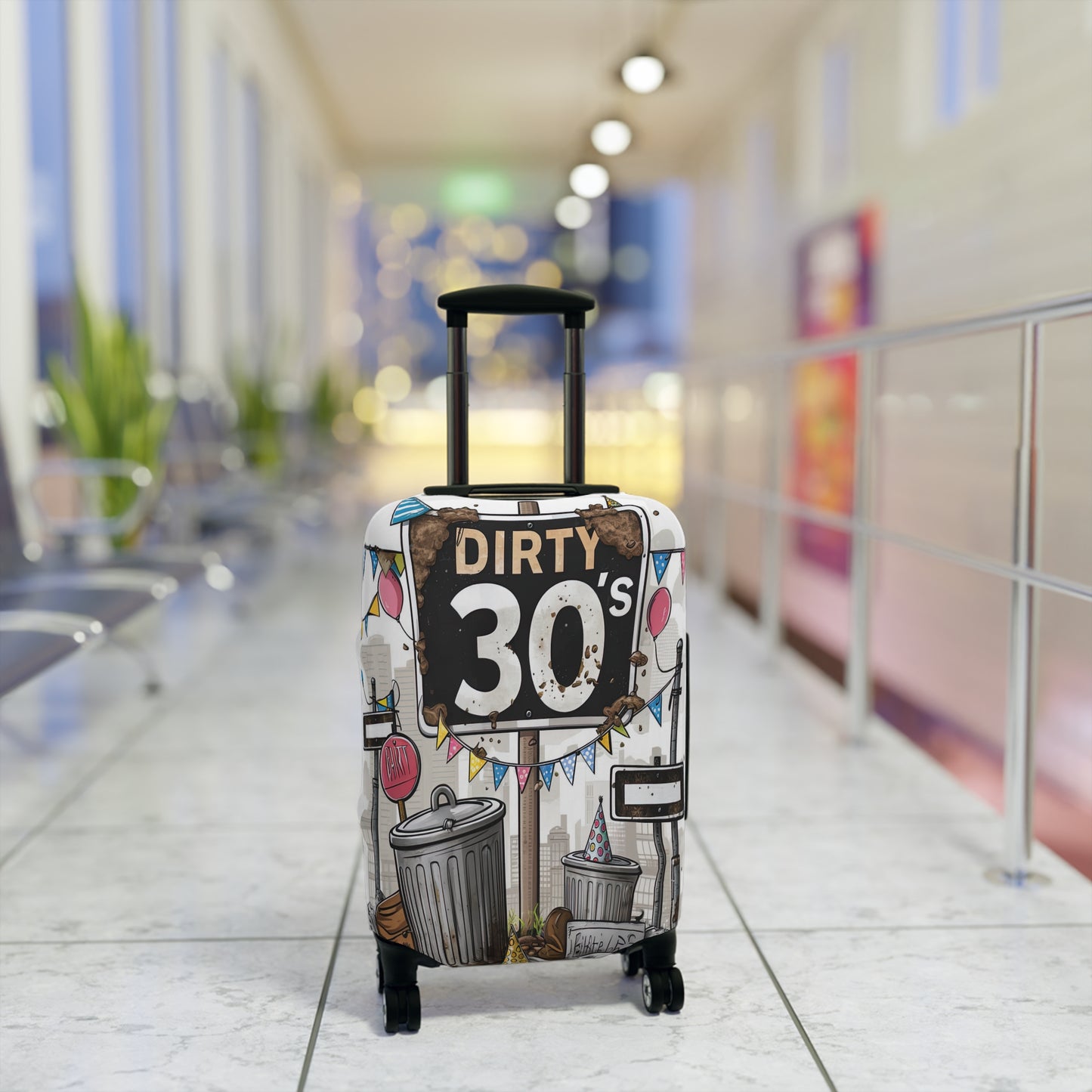 Luggage Cover, Dirty Thirty's, awd-1663