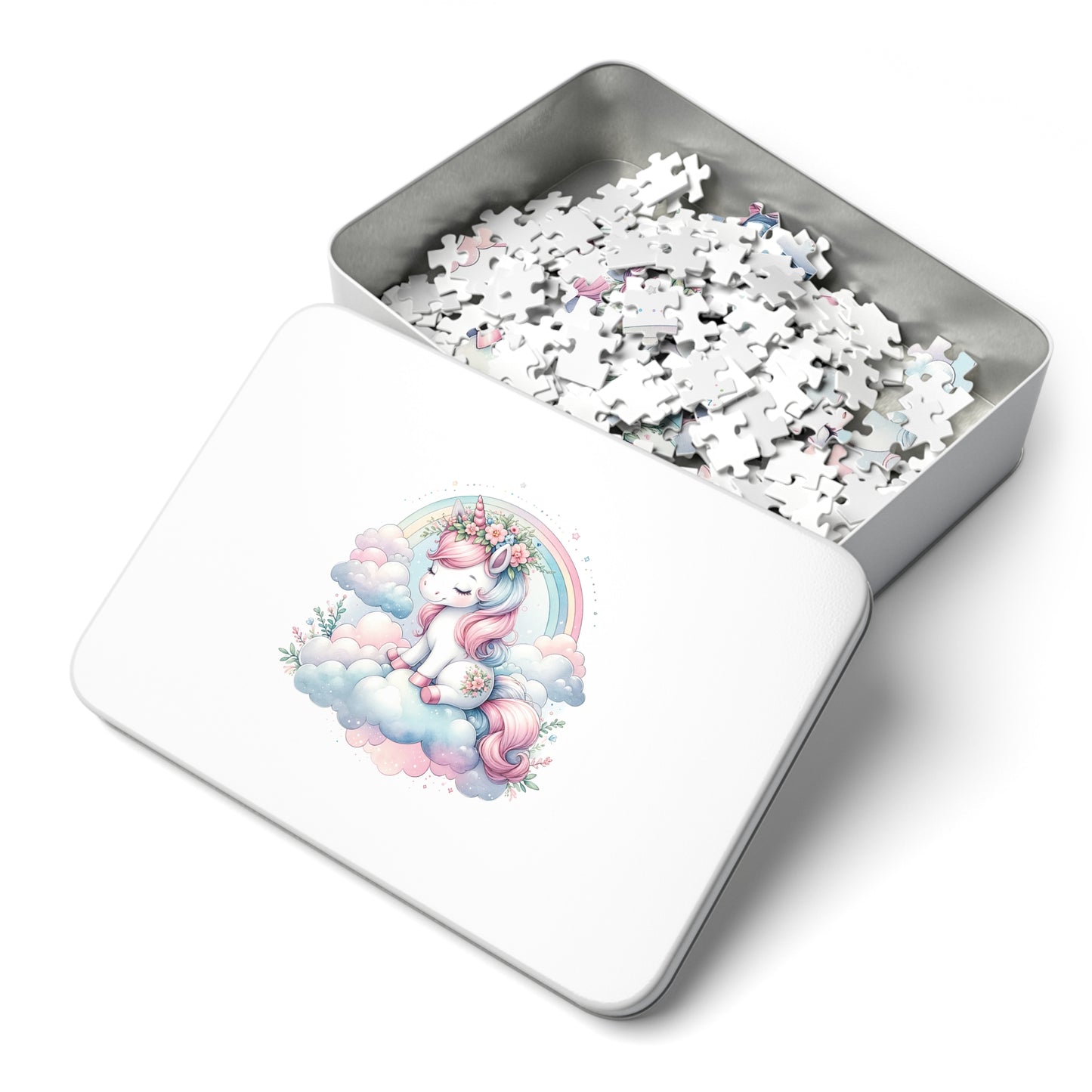 Jigsaw Puzzle, Unicorn, Personalised/Non-Personalised (30, 110, 252, 500,1000-Piece)