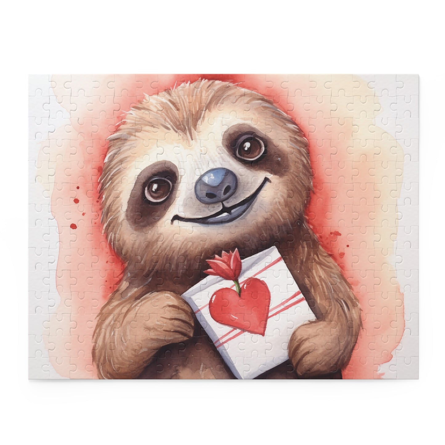 Personalised/Non-Personalised Puzzle, Sloth (120, 252, 500-Piece)