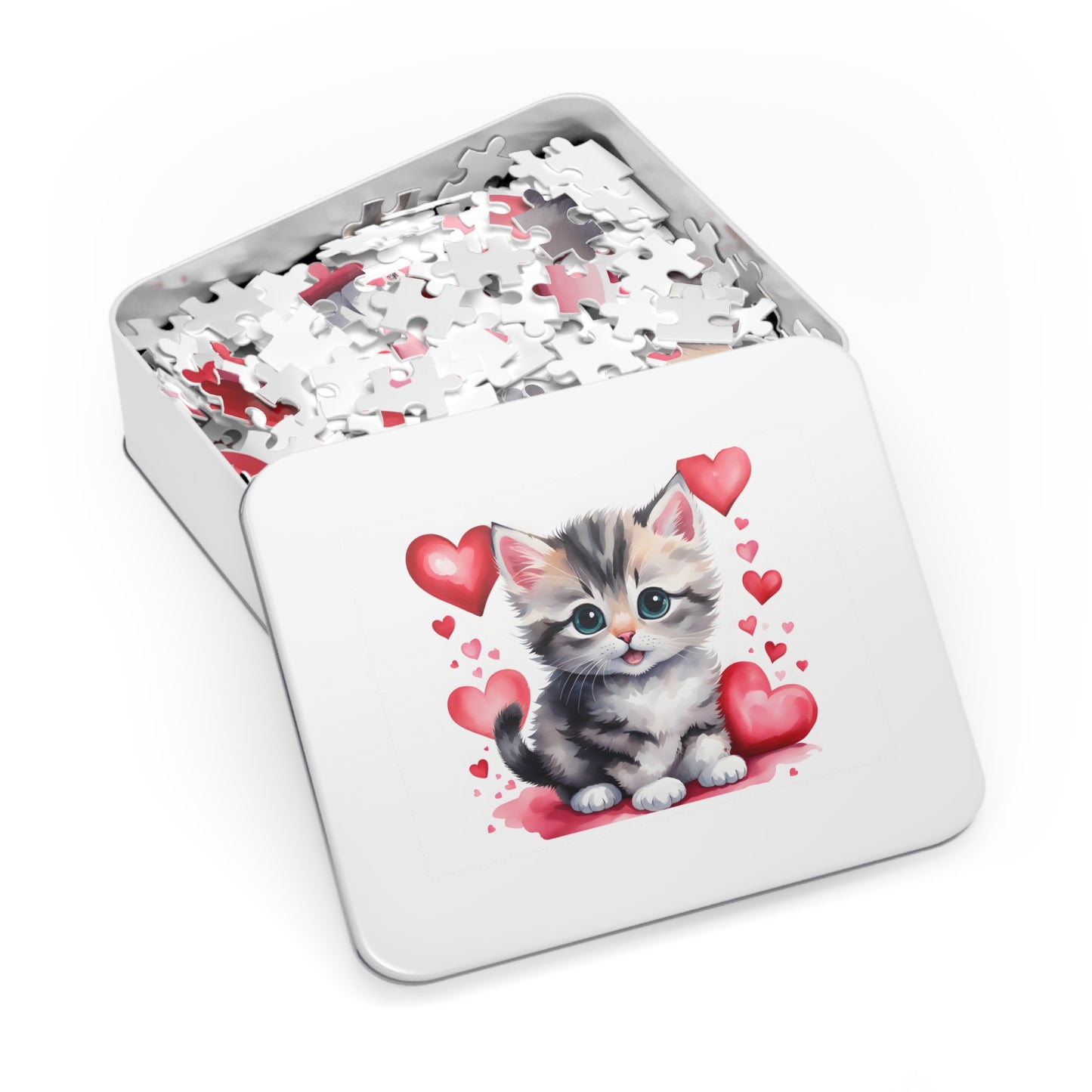 Jigsaw Puzzle, Cat, Personalised/Non-Personalised (30, 110, 252, 500,1000-Piece)