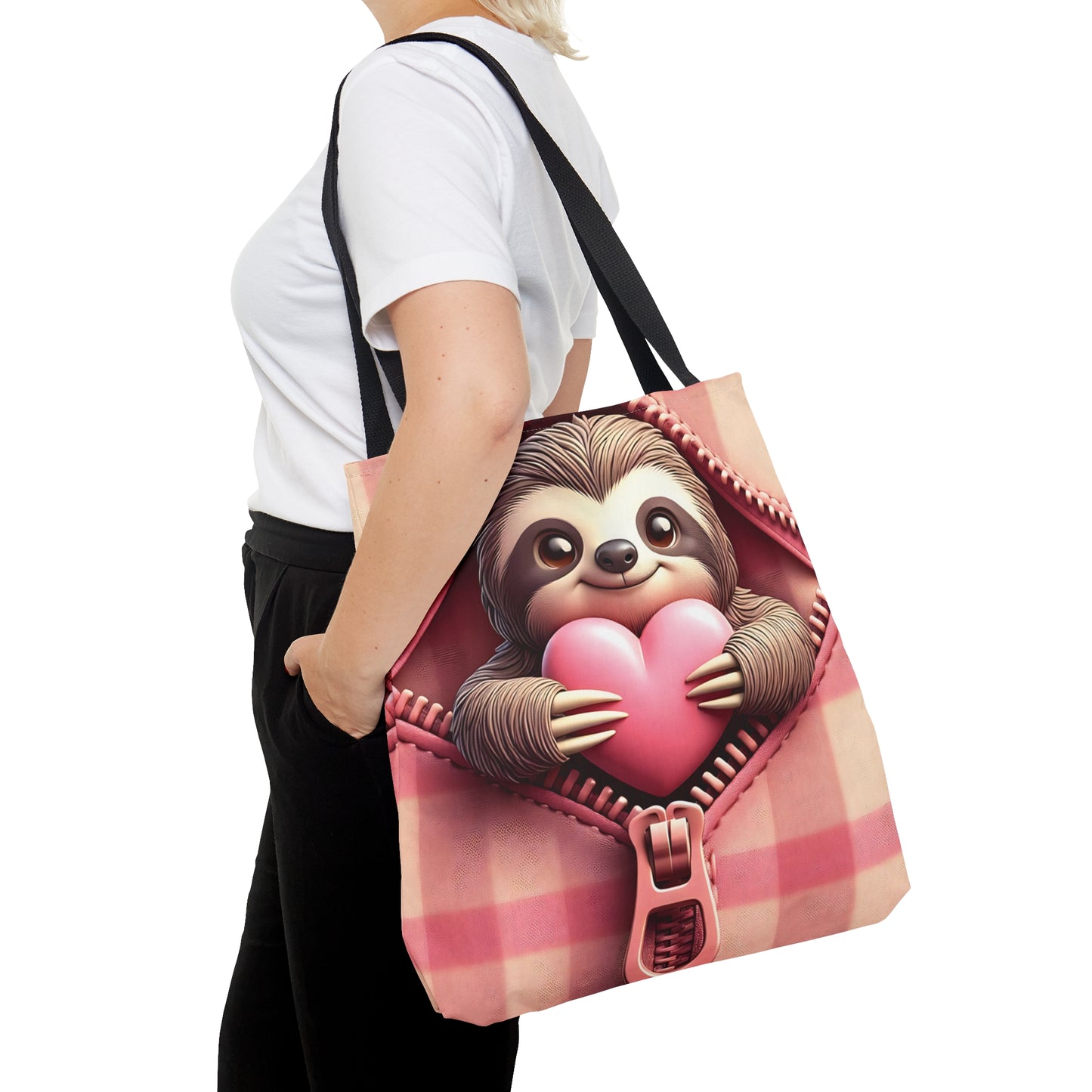 Tote Bag, Sloth, Personalised/Non-Personalised Tote bag