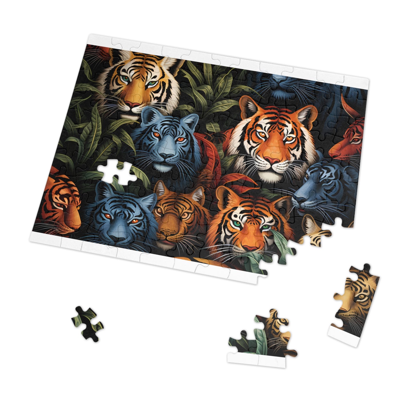 Jigsaw Puzzle, Lion, Personalised/Non-Personalised (30, 110, 252, 500,1000-Piece)