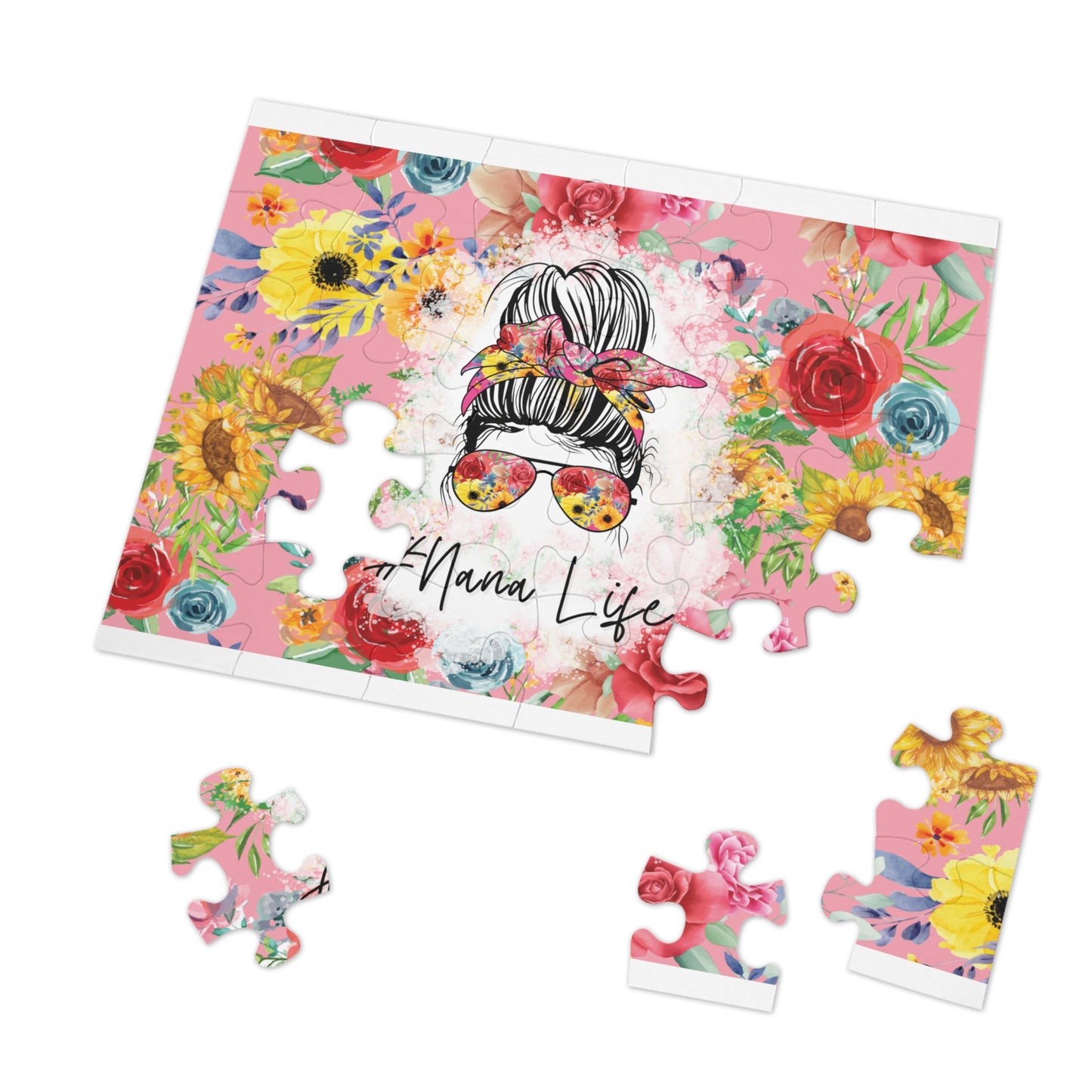 Jigsaw Puzzle, Nana Life, Personalised/Non-Personalised (30, 110, 252, 500,1000-Piece)