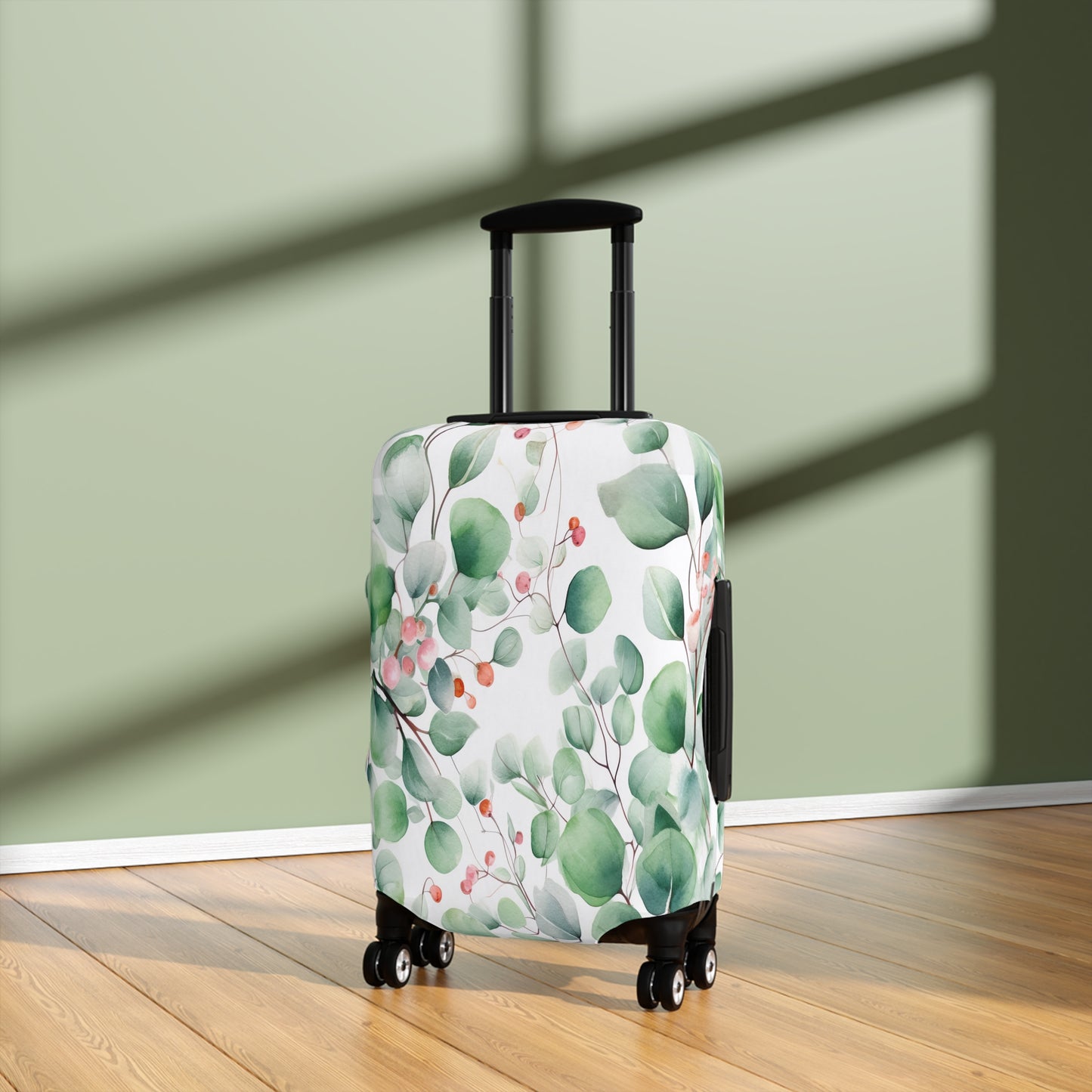 Luggage Cover, Eucalyptus Leaves, awd-325