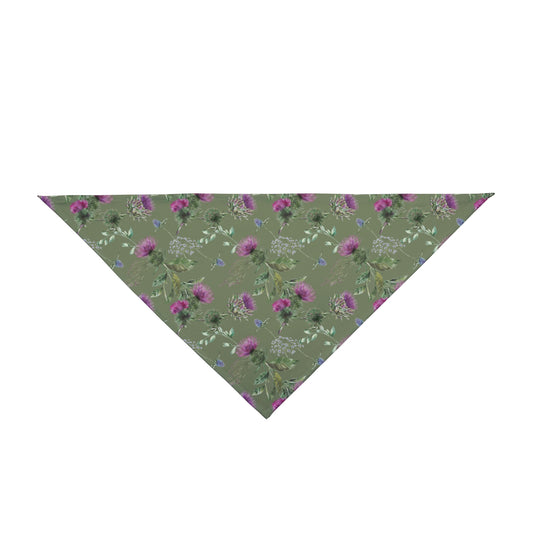 Bandana, Scottish Floral Pet Bandana