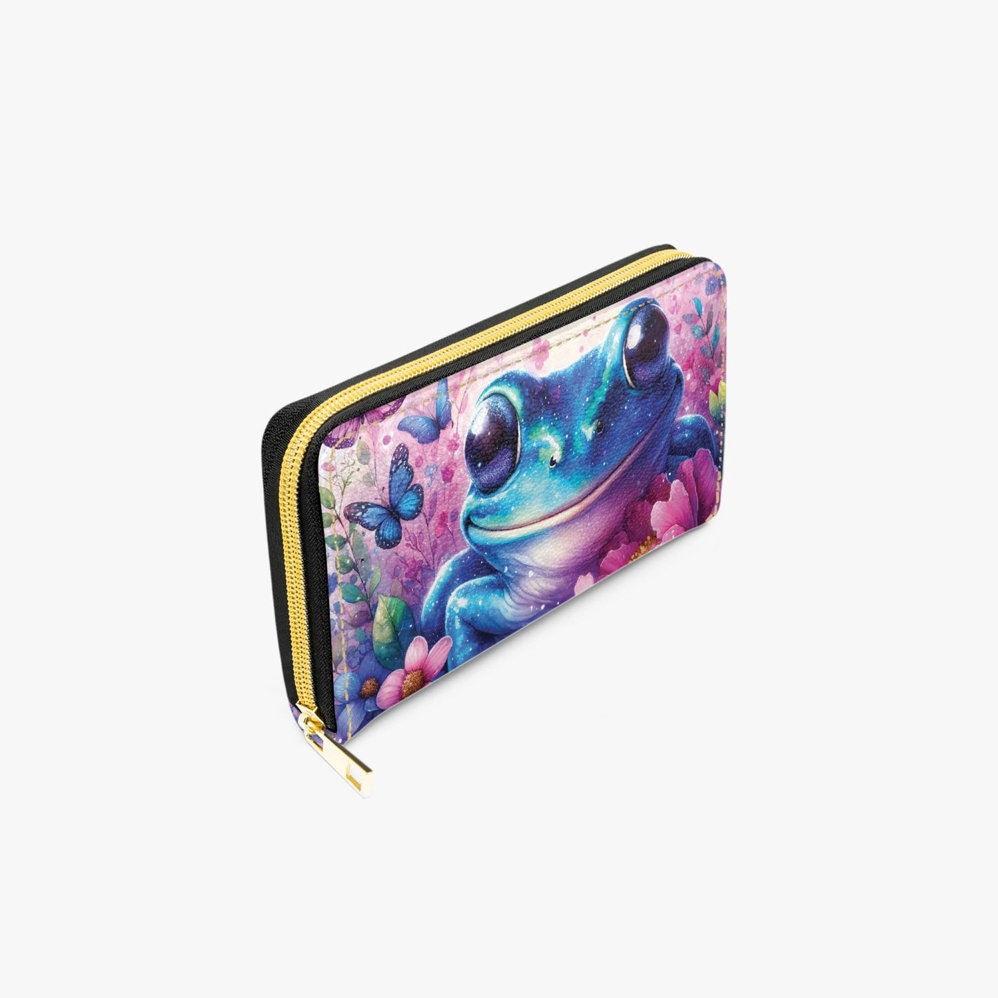 Long Type Zipper Purse - Frog