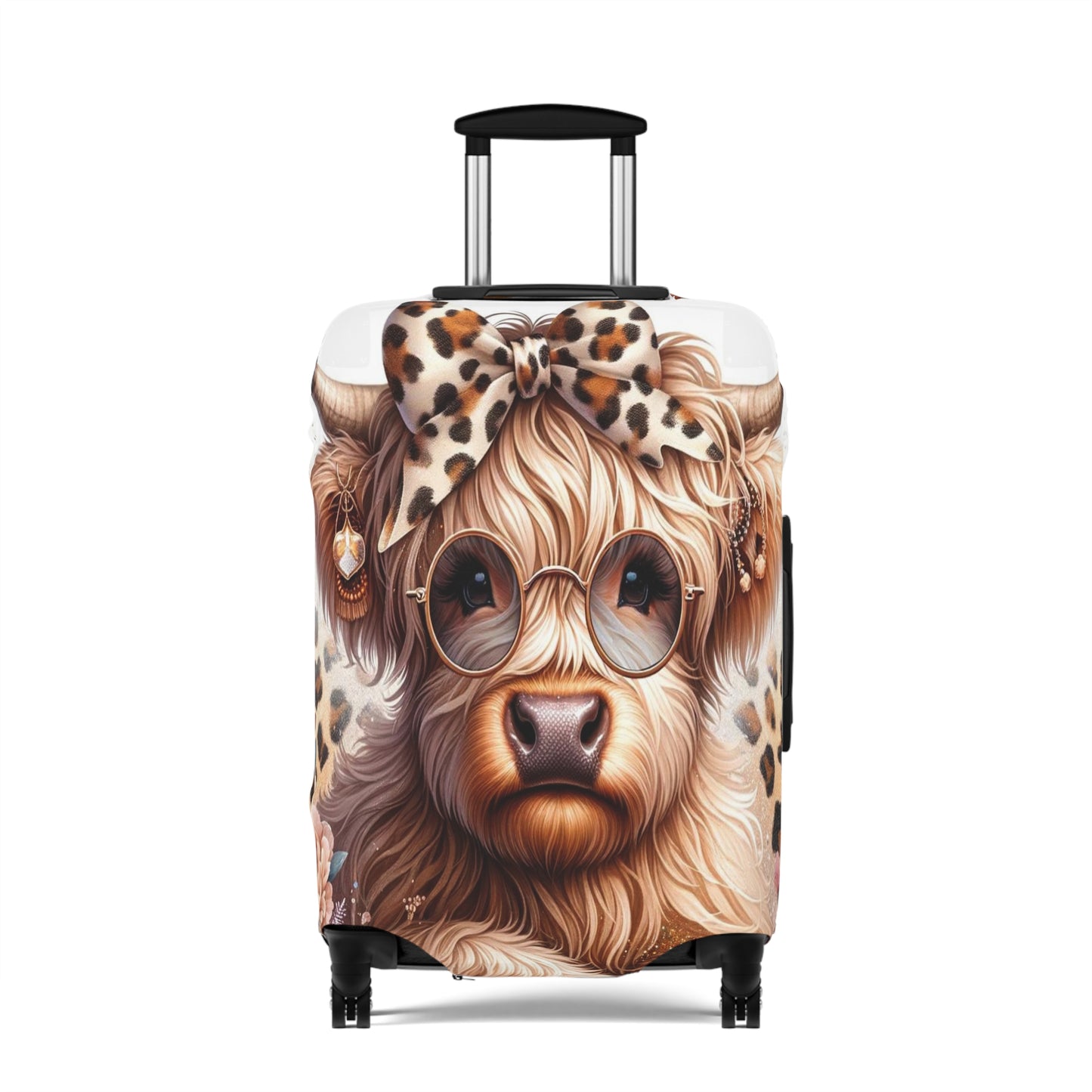 Luggage Cover, Highland Cow, awd-1410