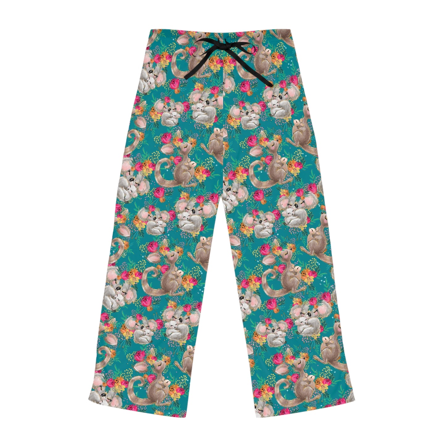 Women's Pyjama Pants, Australian Animals, Sleepwear Bottoms