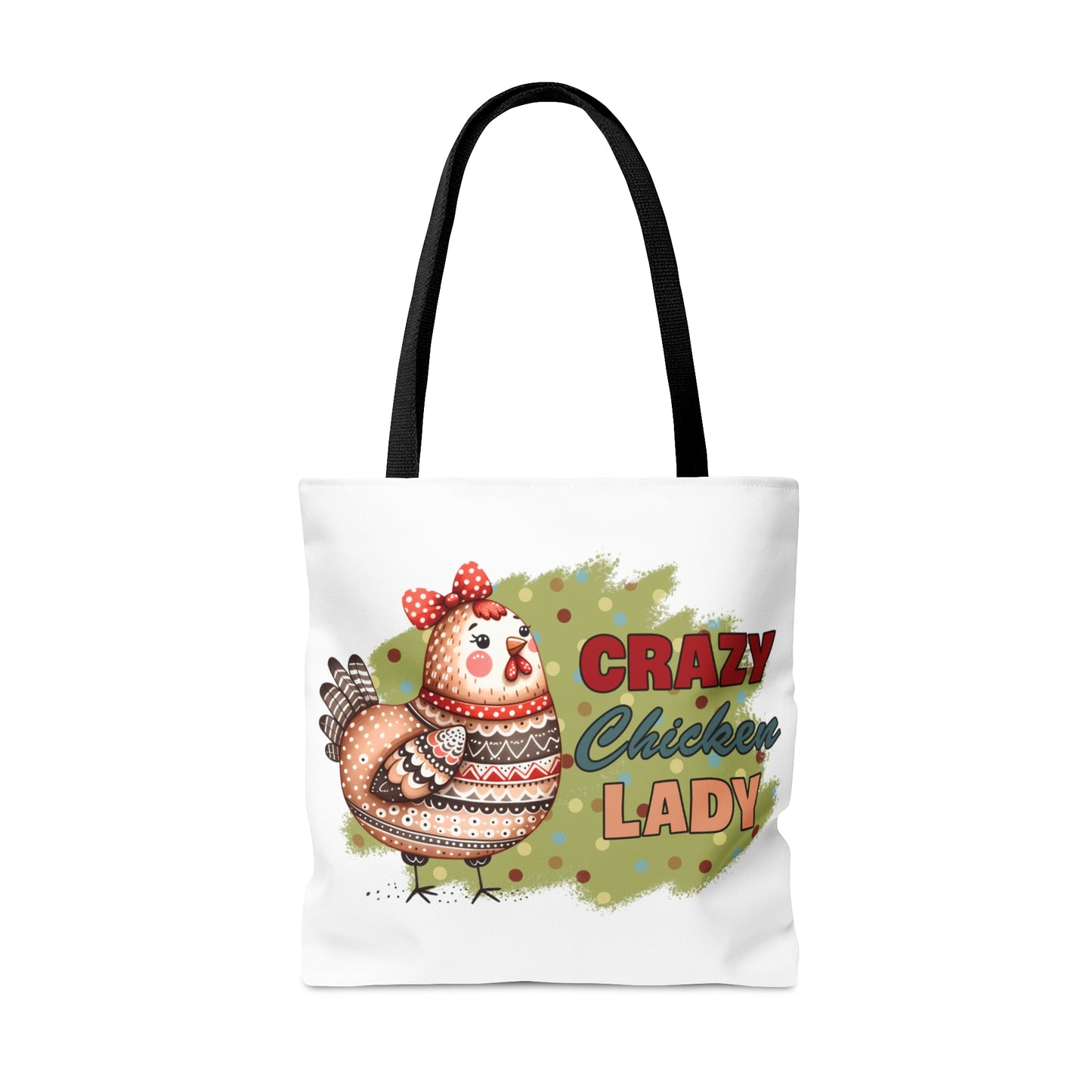 Tote Bag, Chickens, Crazy Chicken Lady