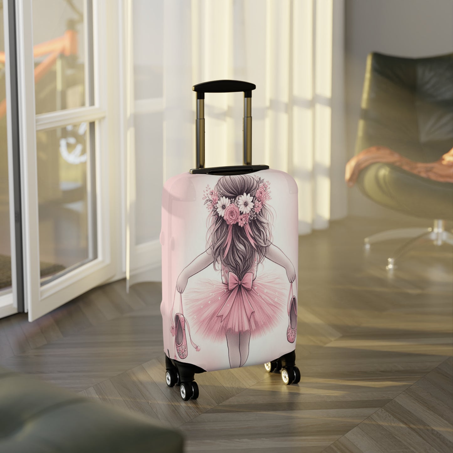 Luggage Cover, Pretty Ballerina, awd-1424