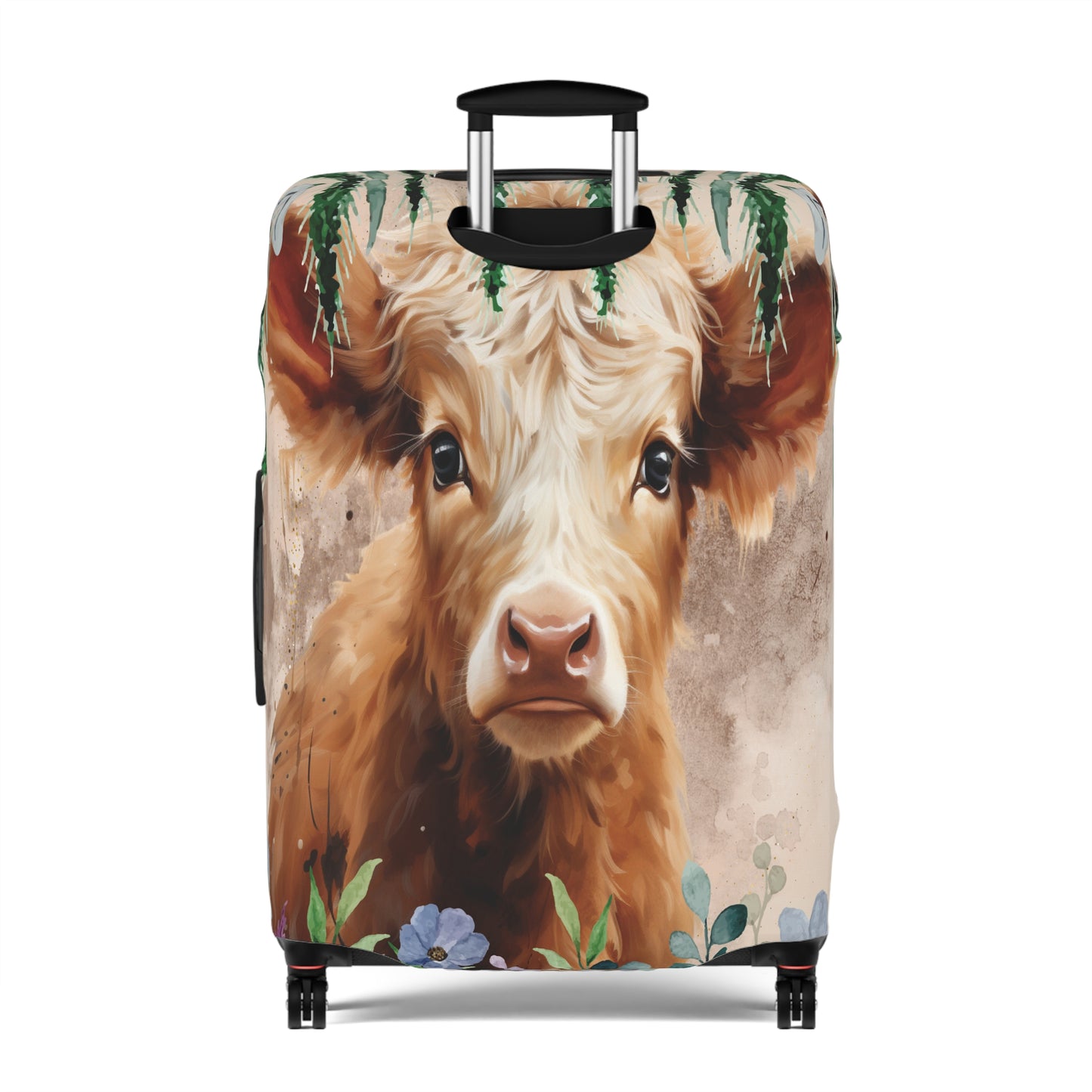 Luggage Cover, Highland Cow, awd-424