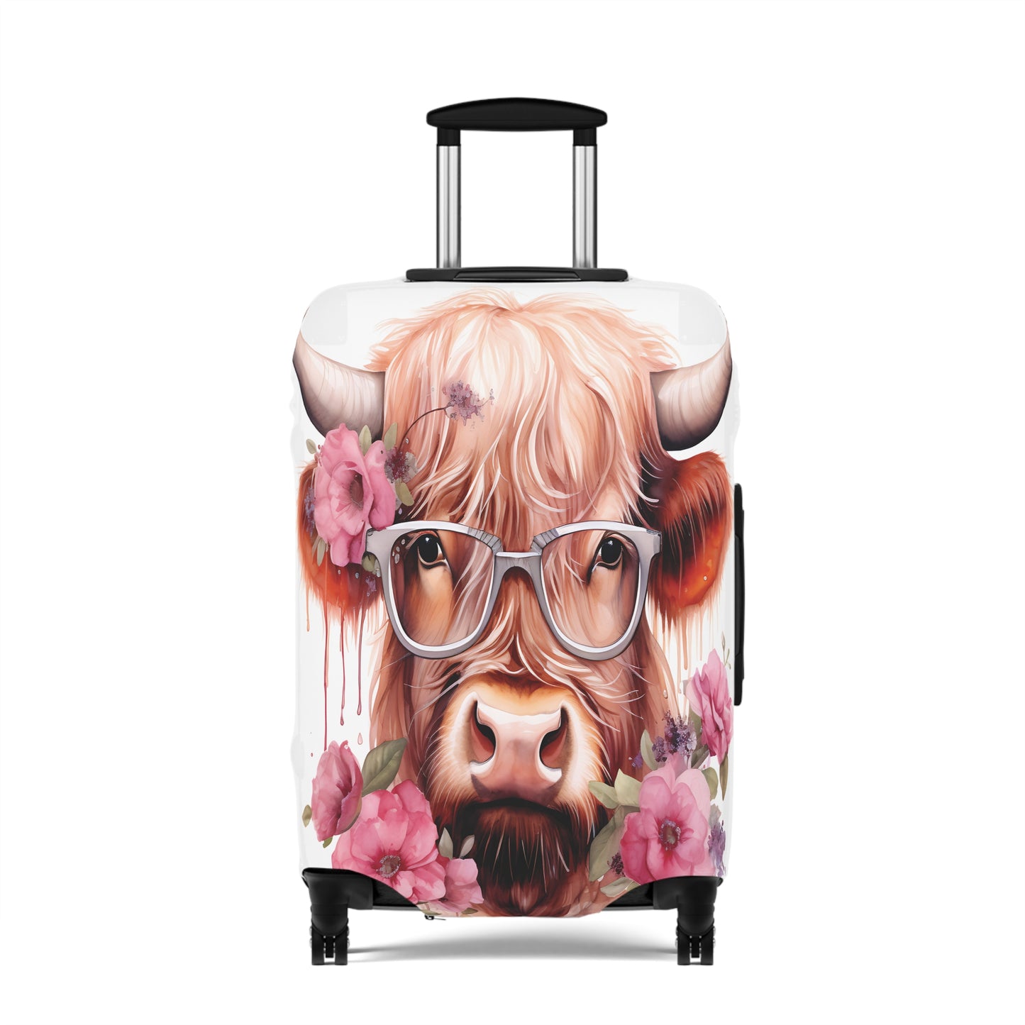 Luggage Cover, Highland Cow, awd-011