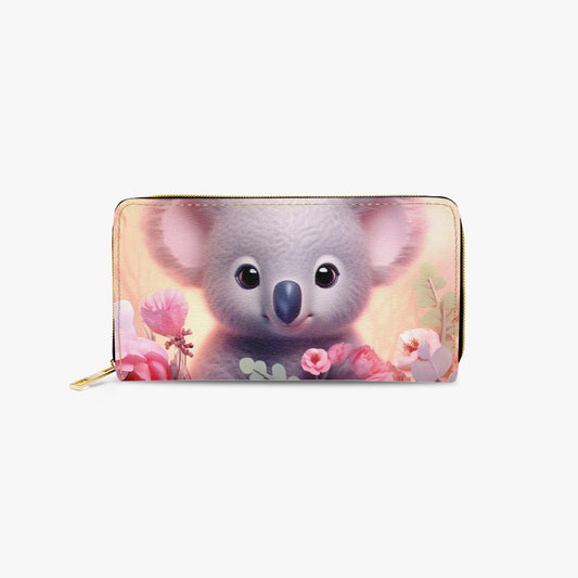 Long Type Zipper Purse - Koala