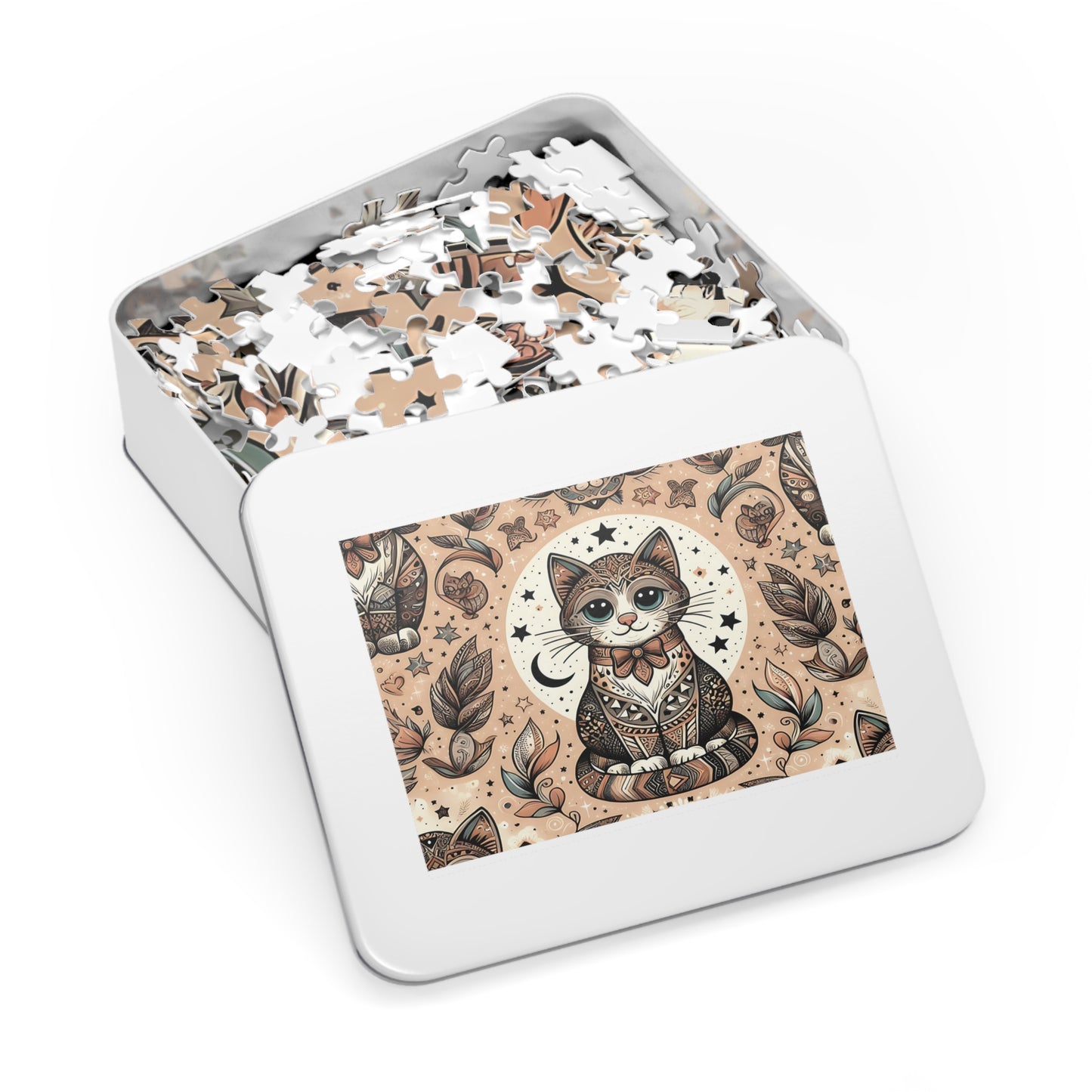 Jigsaw Puzzle, Cats, Personalised/Non-Personalised (30, 110, 252, 500,1000-Piece)