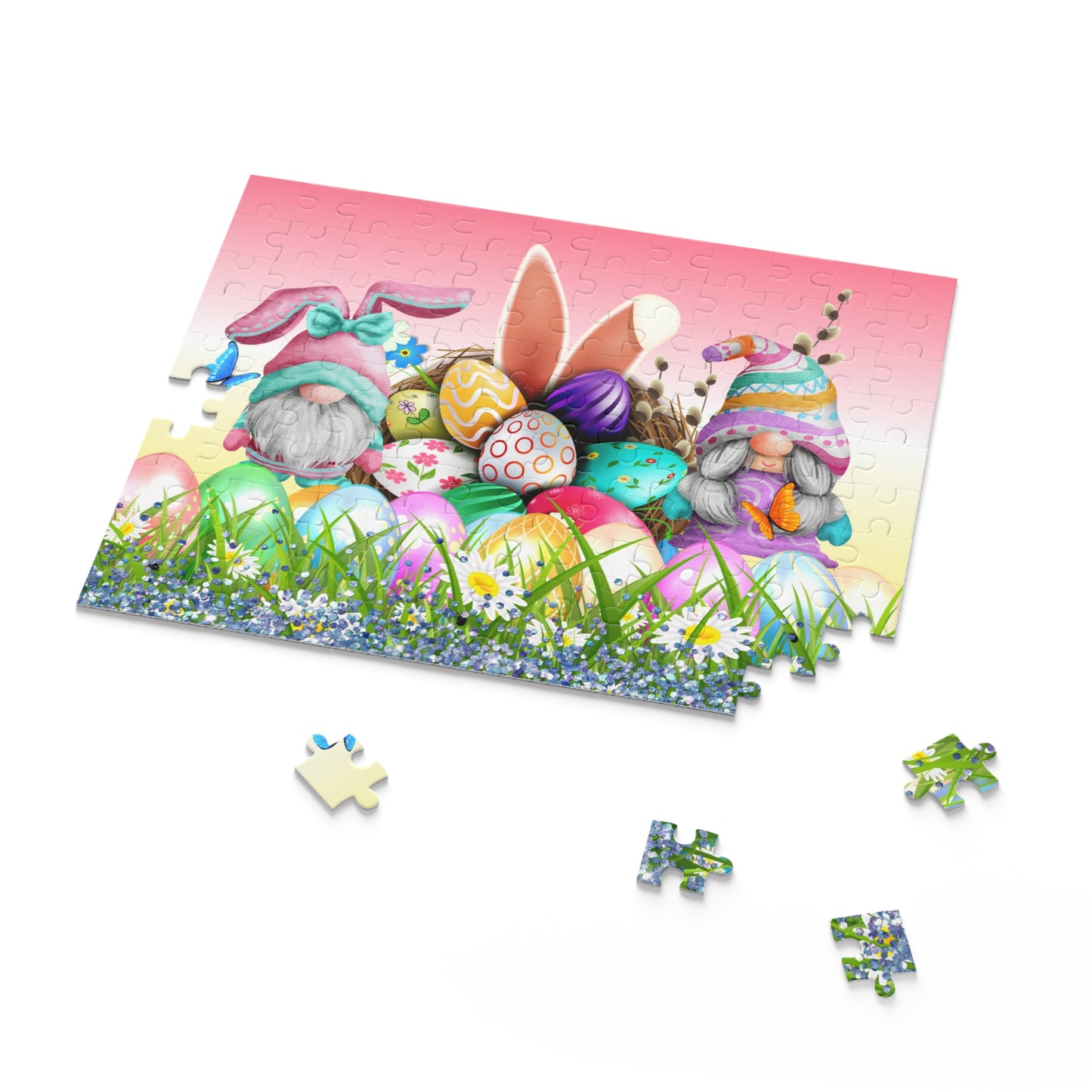 Puzzle, Easter, Gnomes  (120, 252, 500-Piece) awd-631