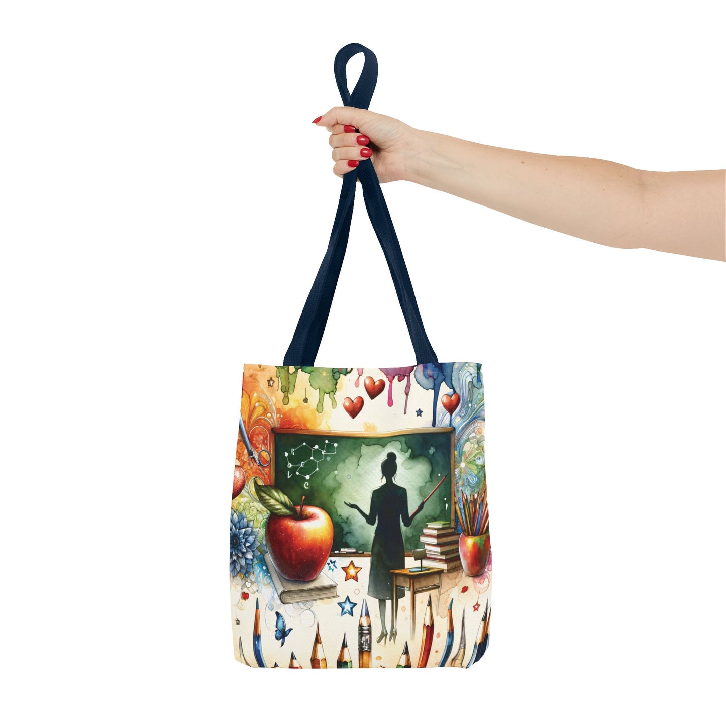 Tote Bag, Teacher, Personalised/Non-Personalised Tote bag, 3 Sizes Available