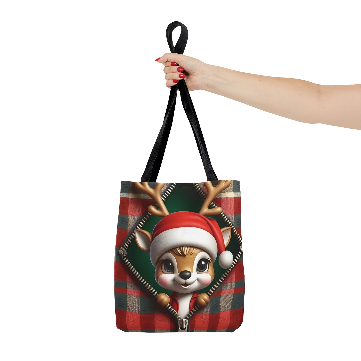 Tote Bag, Christmas Reindeer