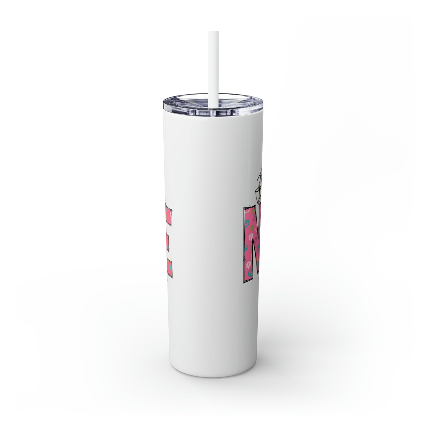 Skinny Tumbler with Straw, 20oz, Future Nurse, awd-159