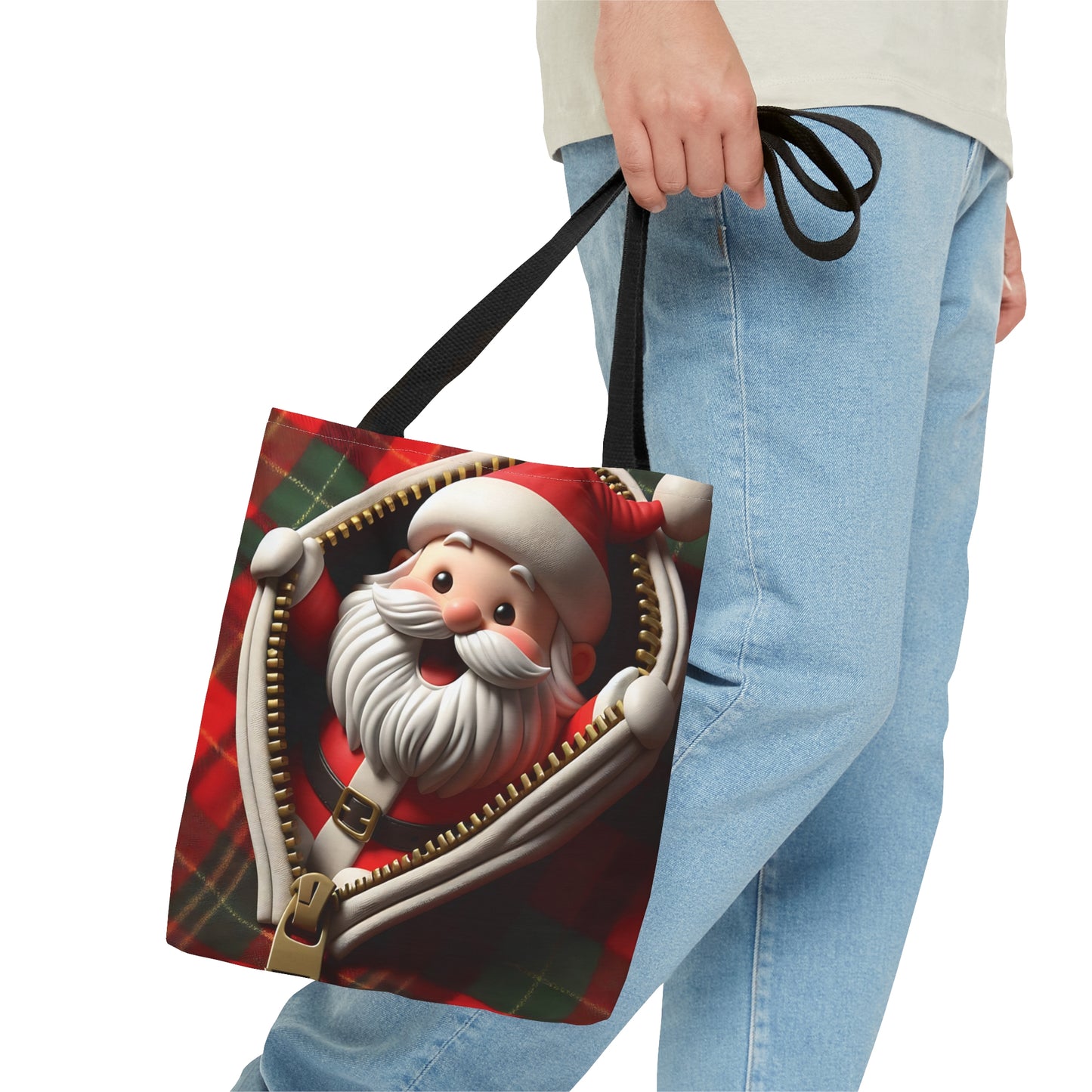 Tote Bag, Christmas, Santa, Personalised/Non-Personalised Tote bag