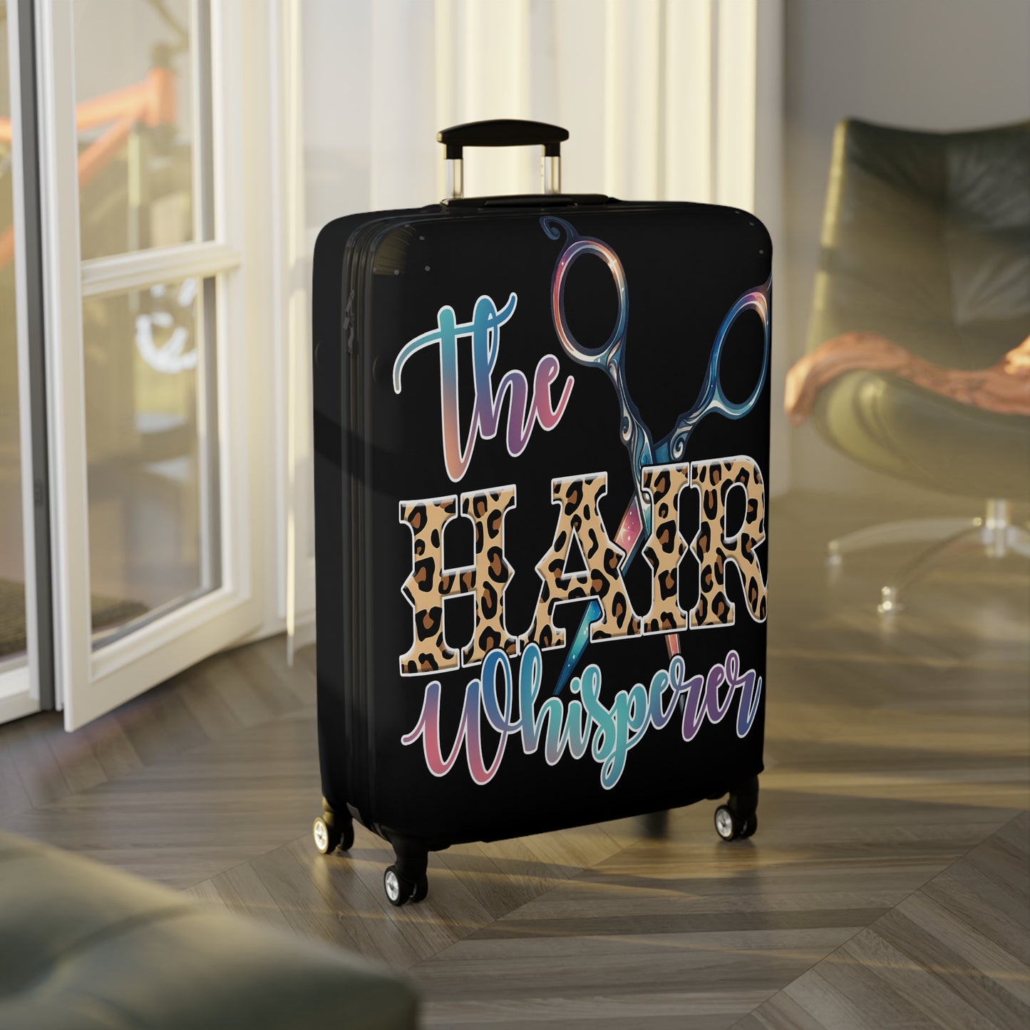 Luggage Cover, Hairdresser, The Hair Whisperer, awd-1067