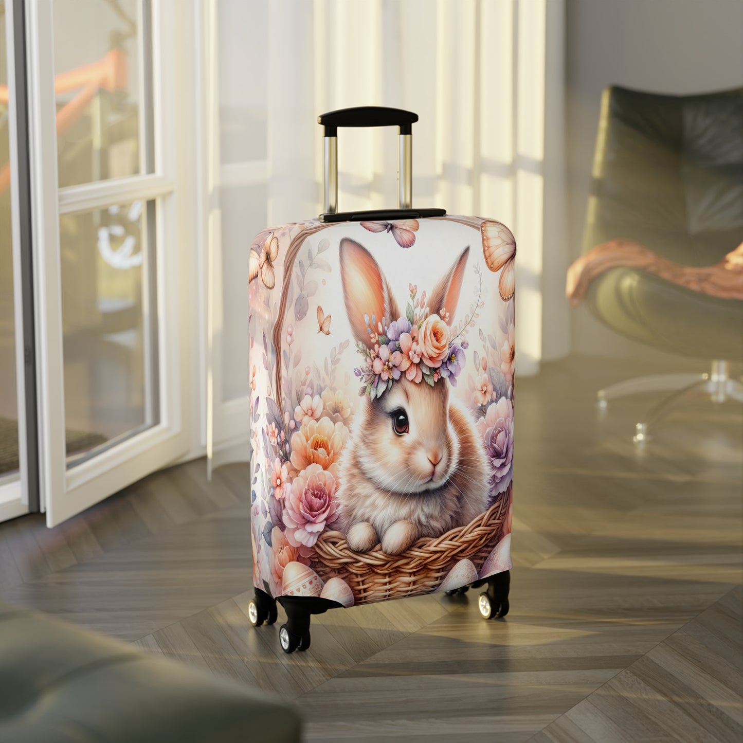 Luggage Cover, Easter, Rabbit, awd-1739