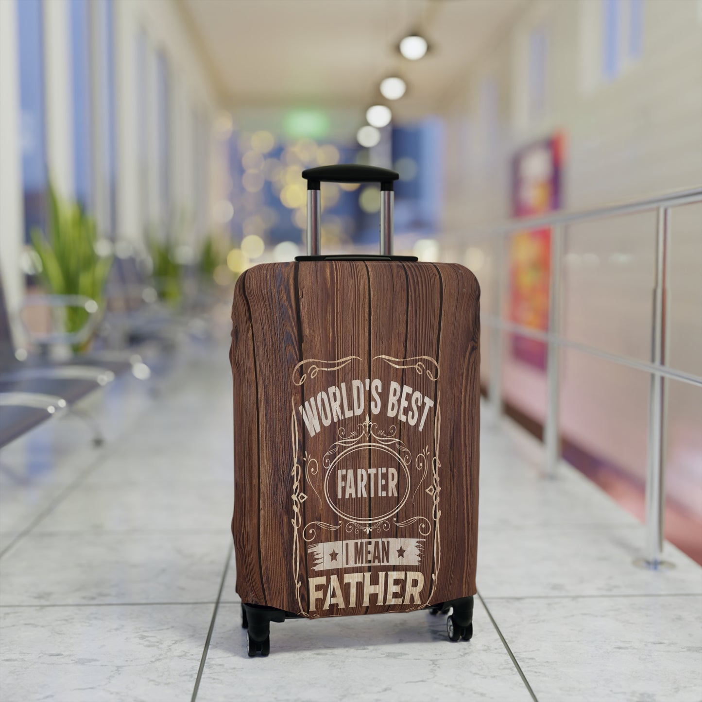 Luggage Cover, World's Best Father, awd-516