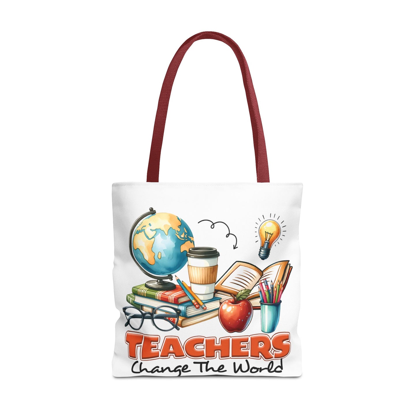 Tote Bag, Teacher, Teachers change the world Personalised/Non-Personalised Tote bag