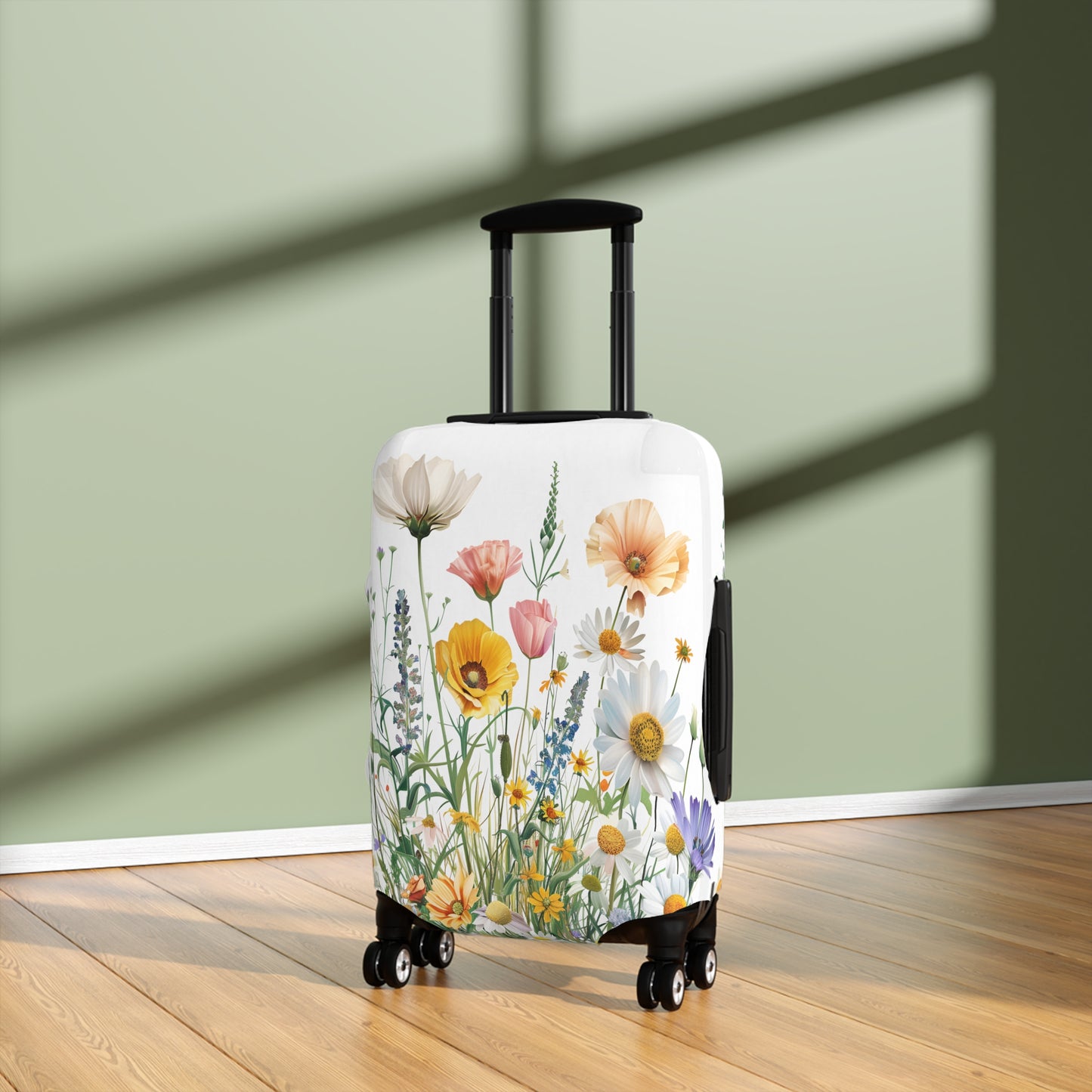 Luggage Cover, Floral, Wildflowers, awd-3042