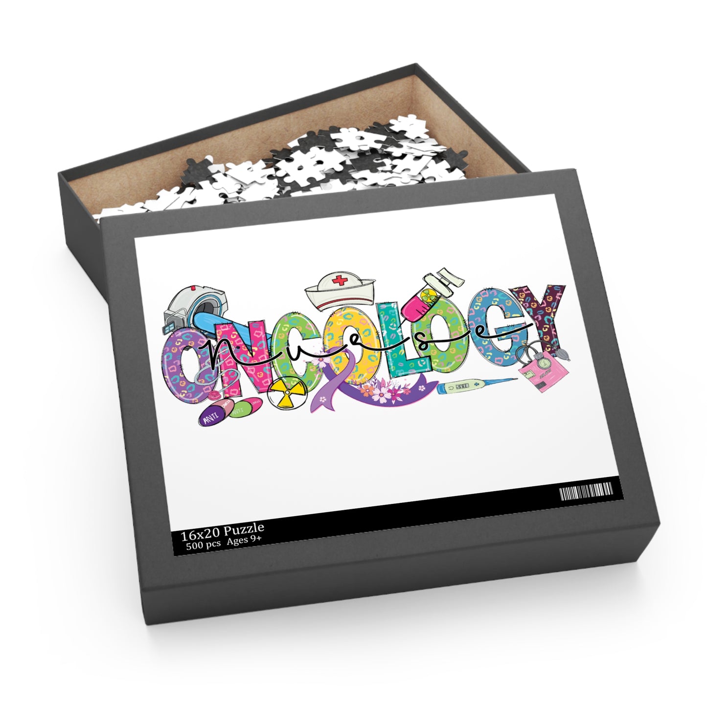 Personalised/Non-Personalised Puzzle, Oncology Nurse (120, 252, 500-Piece)