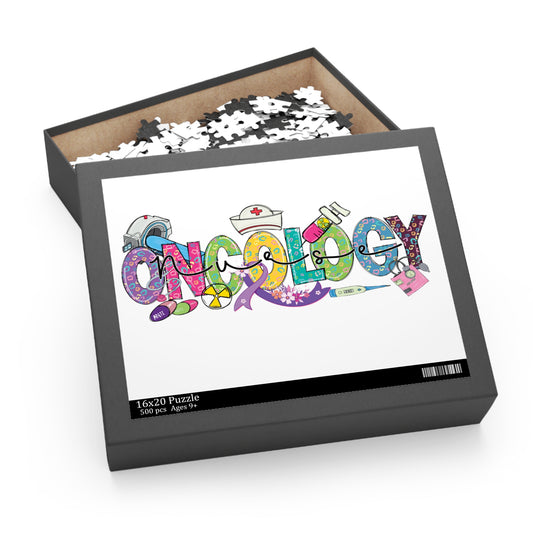 Personalised/Non-Personalised Puzzle, Oncology Nurse (120, 252, 500-Piece)