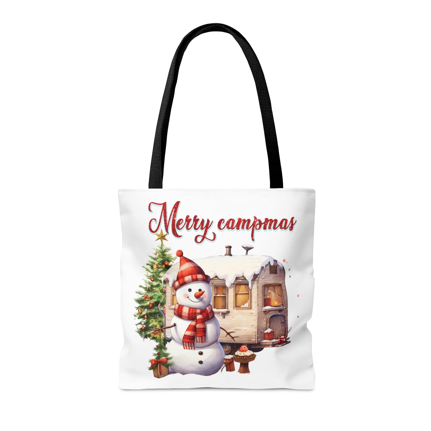 Tote Bag, Christmas, Camper