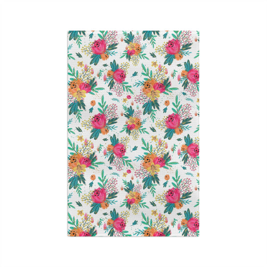 Microfiber Tea Towel Australian Floral