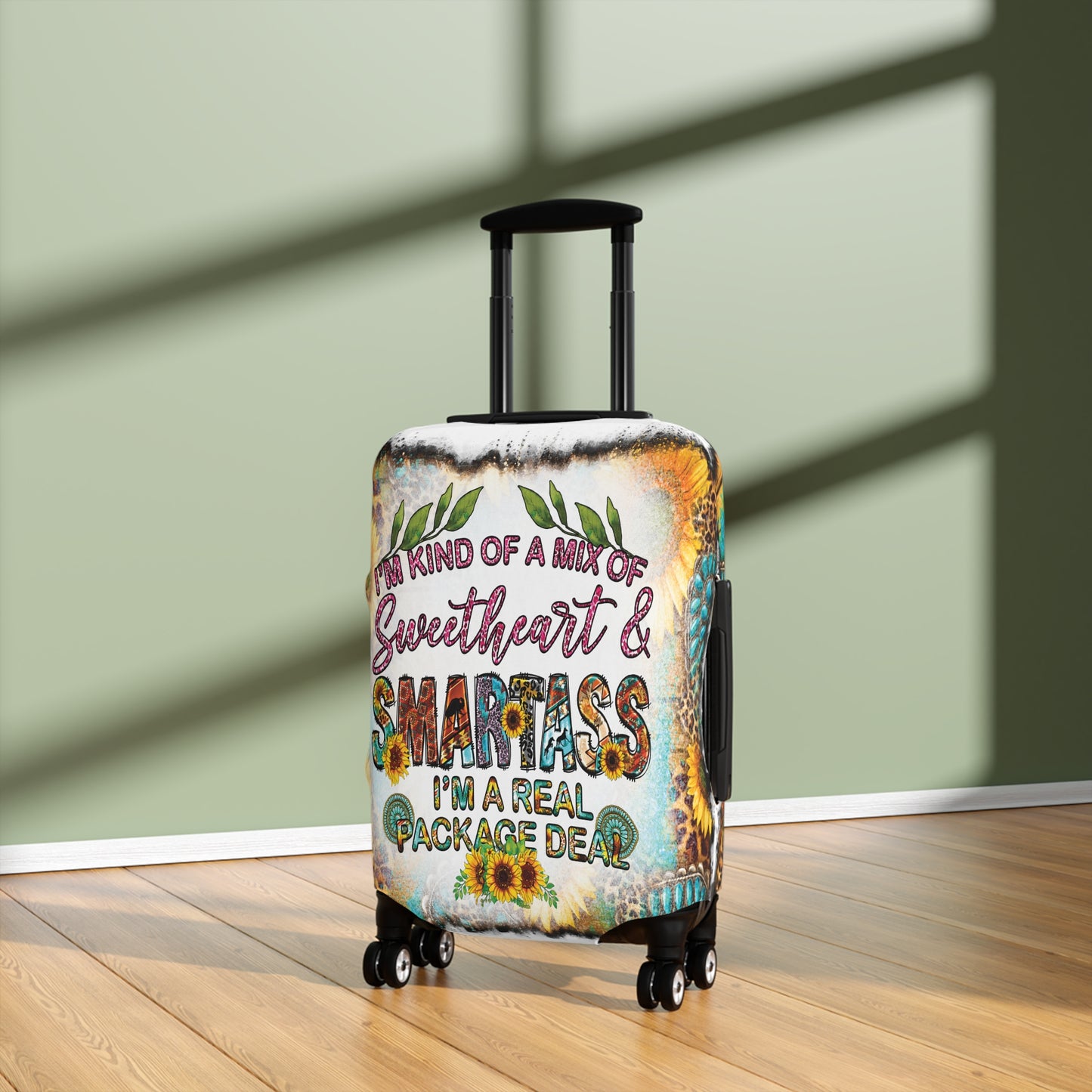 Luggage Cover, Country and Western,  Mix of Sweetheart, awd-1031