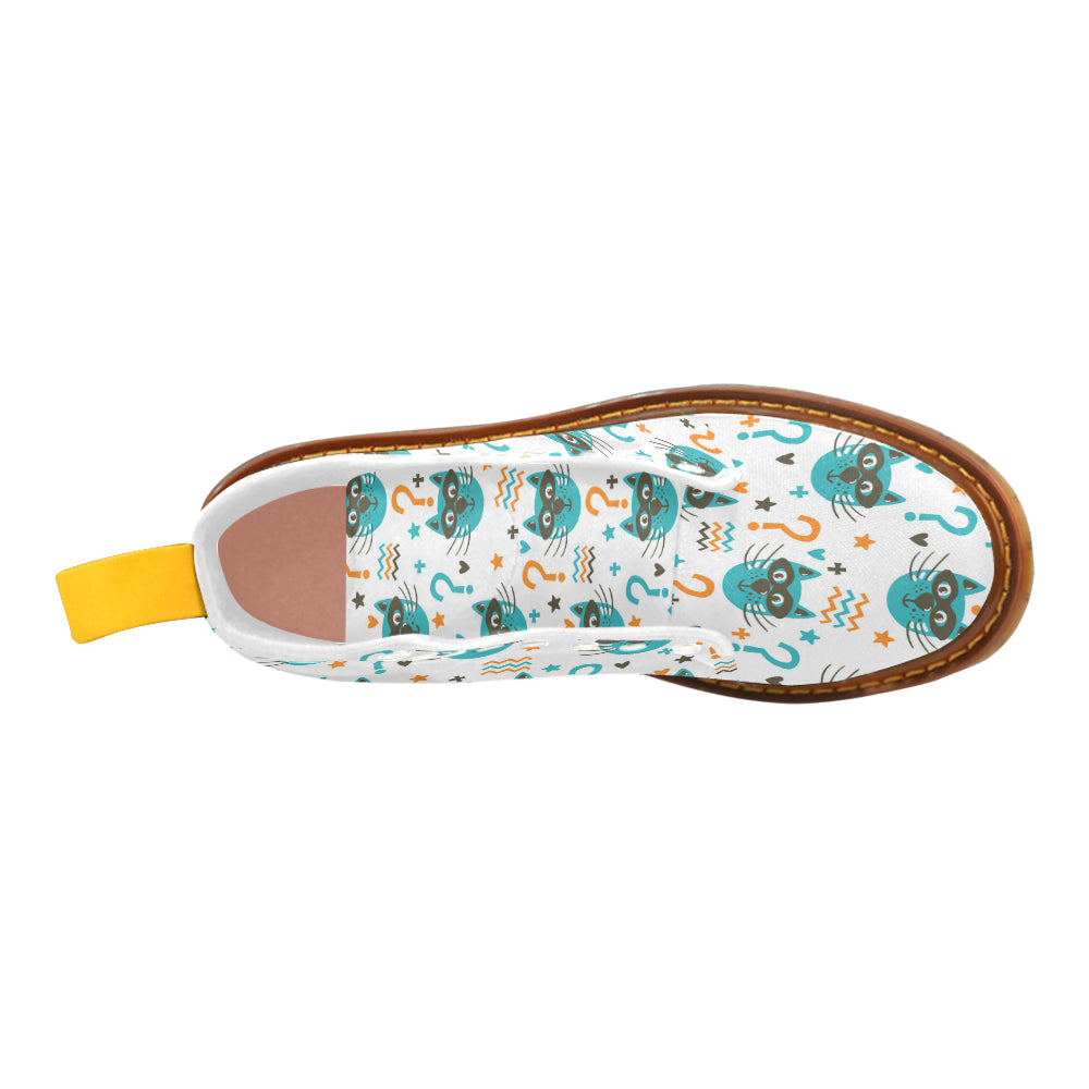 funny cats in masks Martin Boots For Women Model 1203H