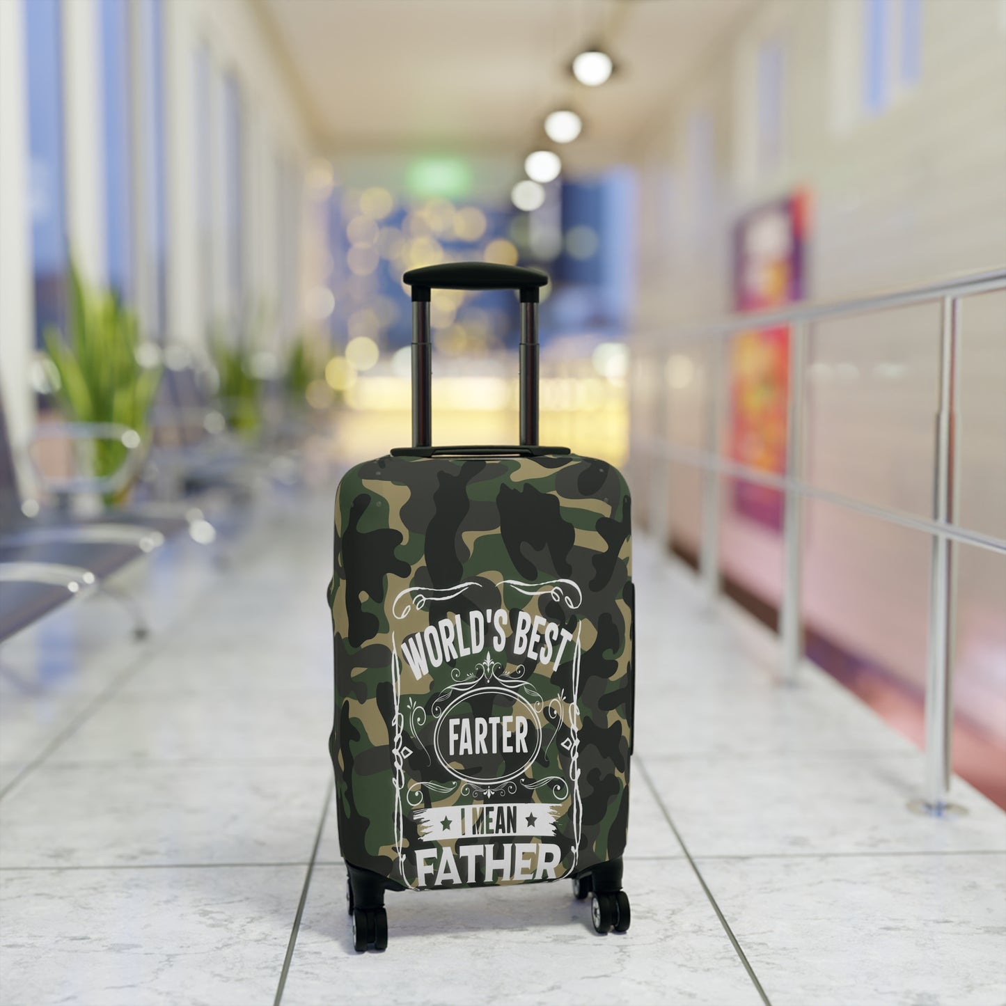 Luggage Cover, World's Best Father, awd-518